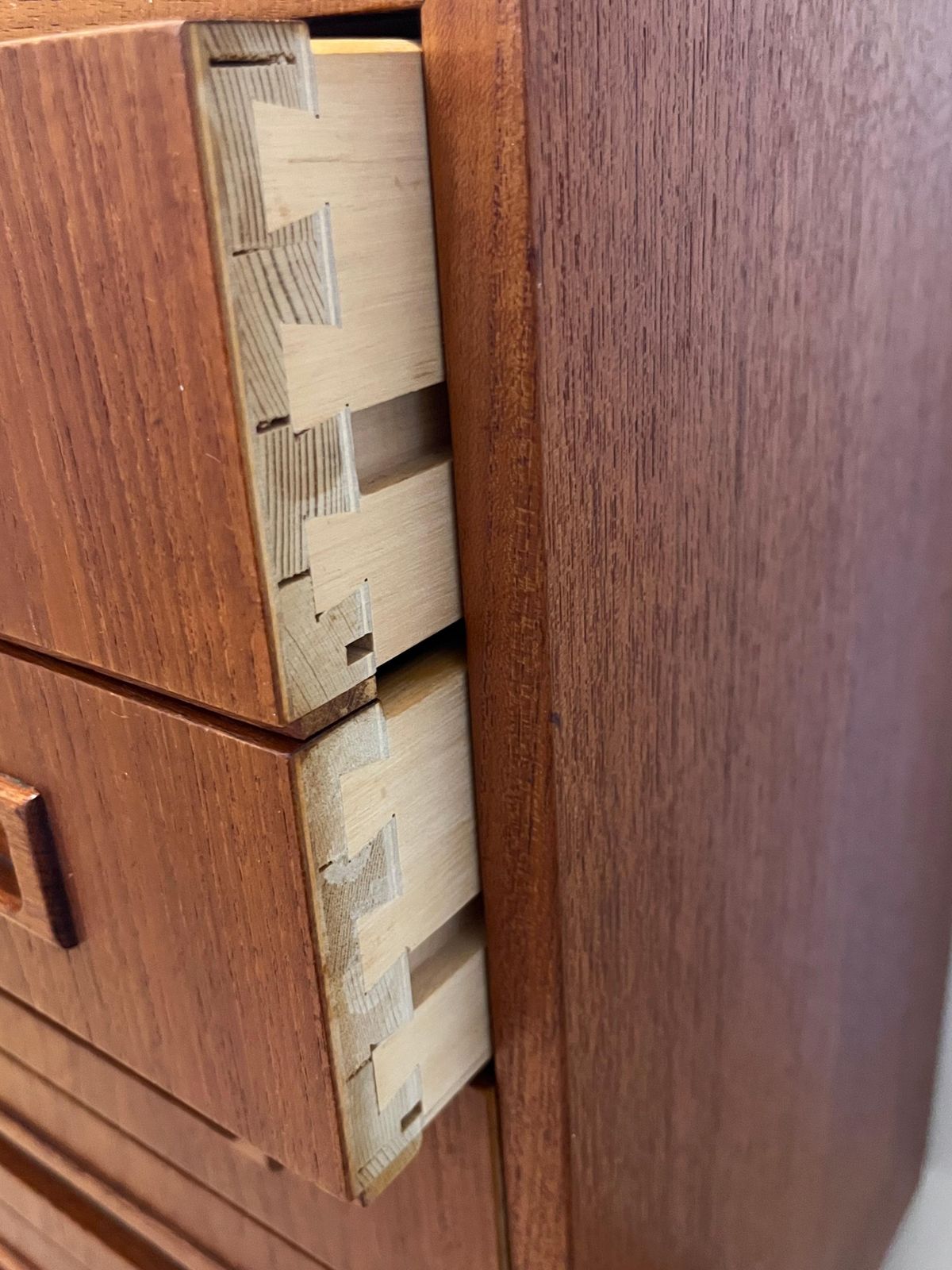 1960s Mid Century Design Scandinavian Teak Chest Of Drawers   Denmark photo 889.0