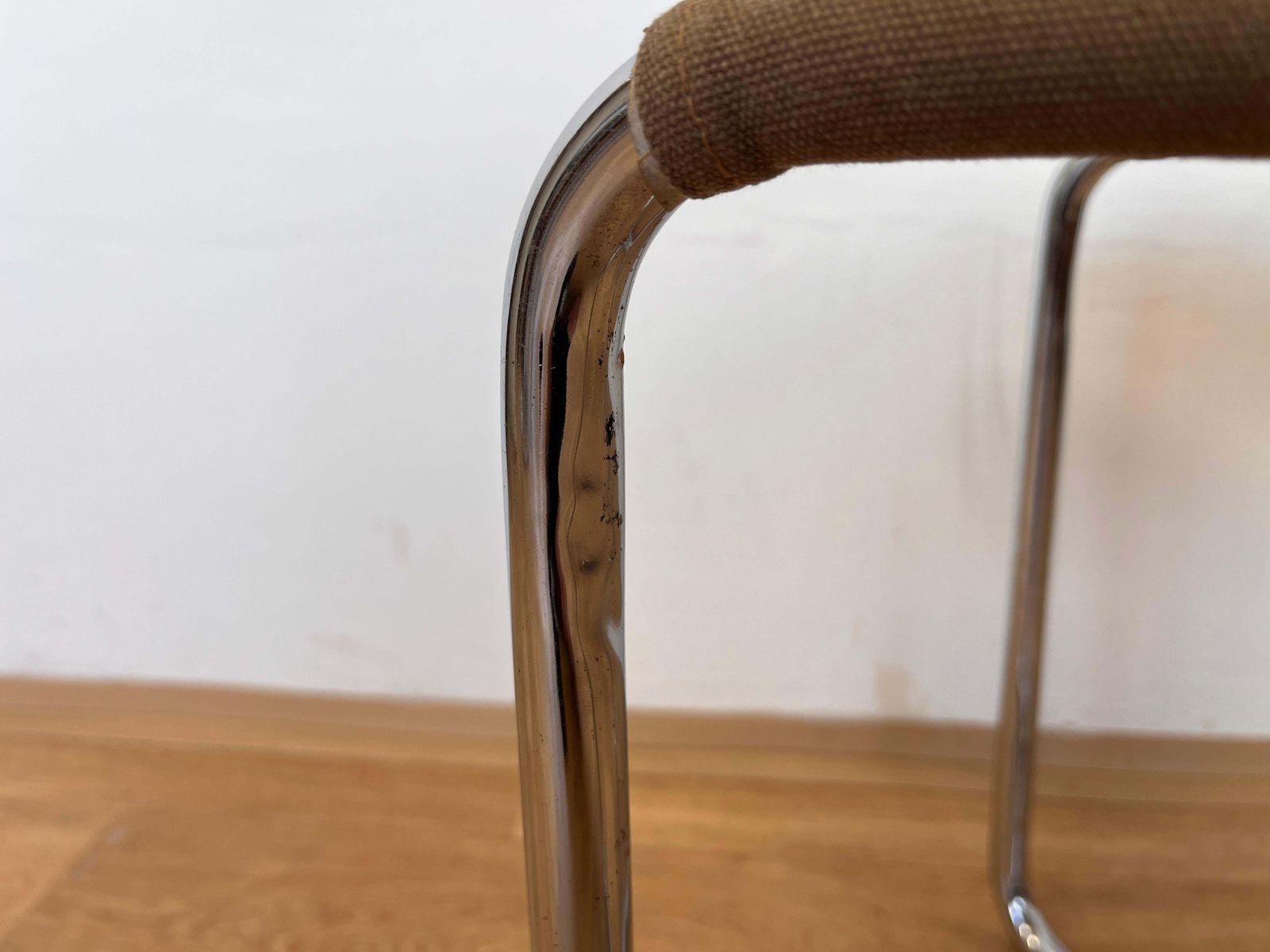 Chrome Tubular Steel Bauhaus Stool Thonet B8 By Marcel Breuer, 1930 photo buy