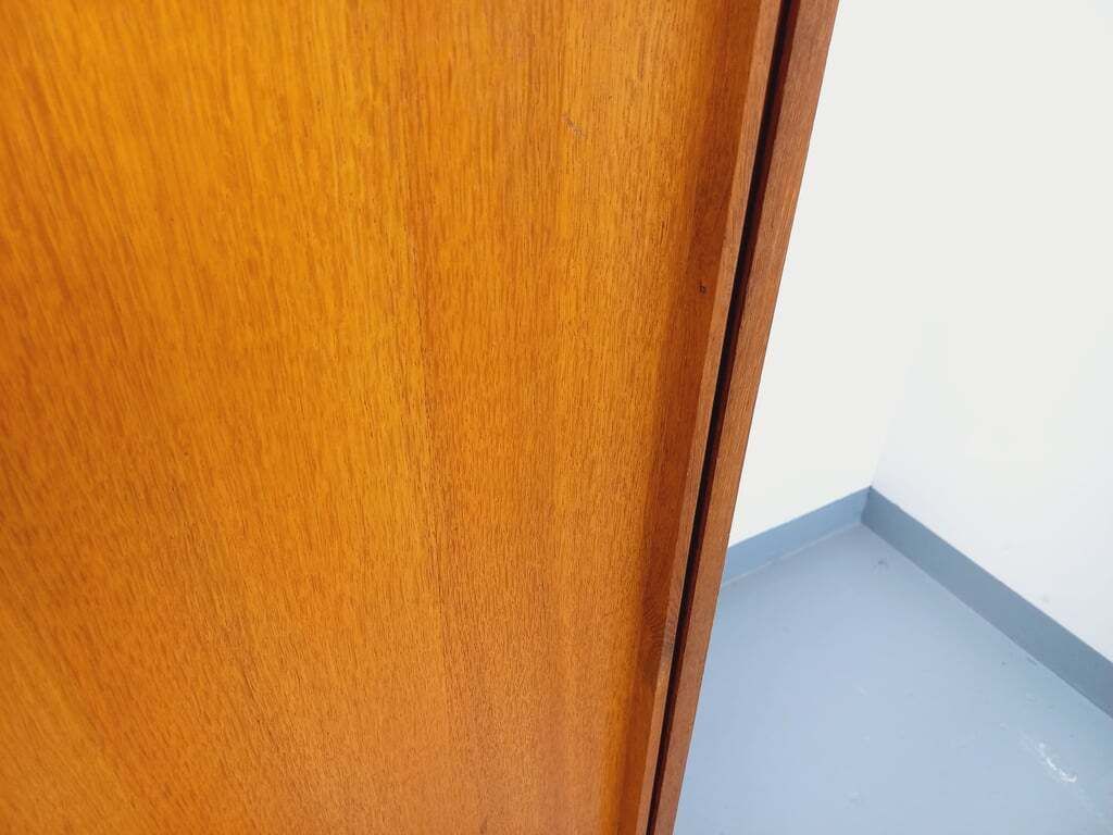 Wardrobe With Two Oak Doors 3, 1960s photo vinterior