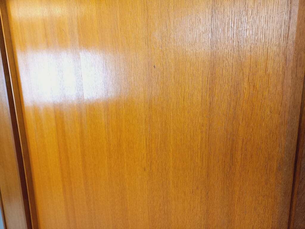 Furniture Wardrobe With Two Oak Doors 3, 1960s photo