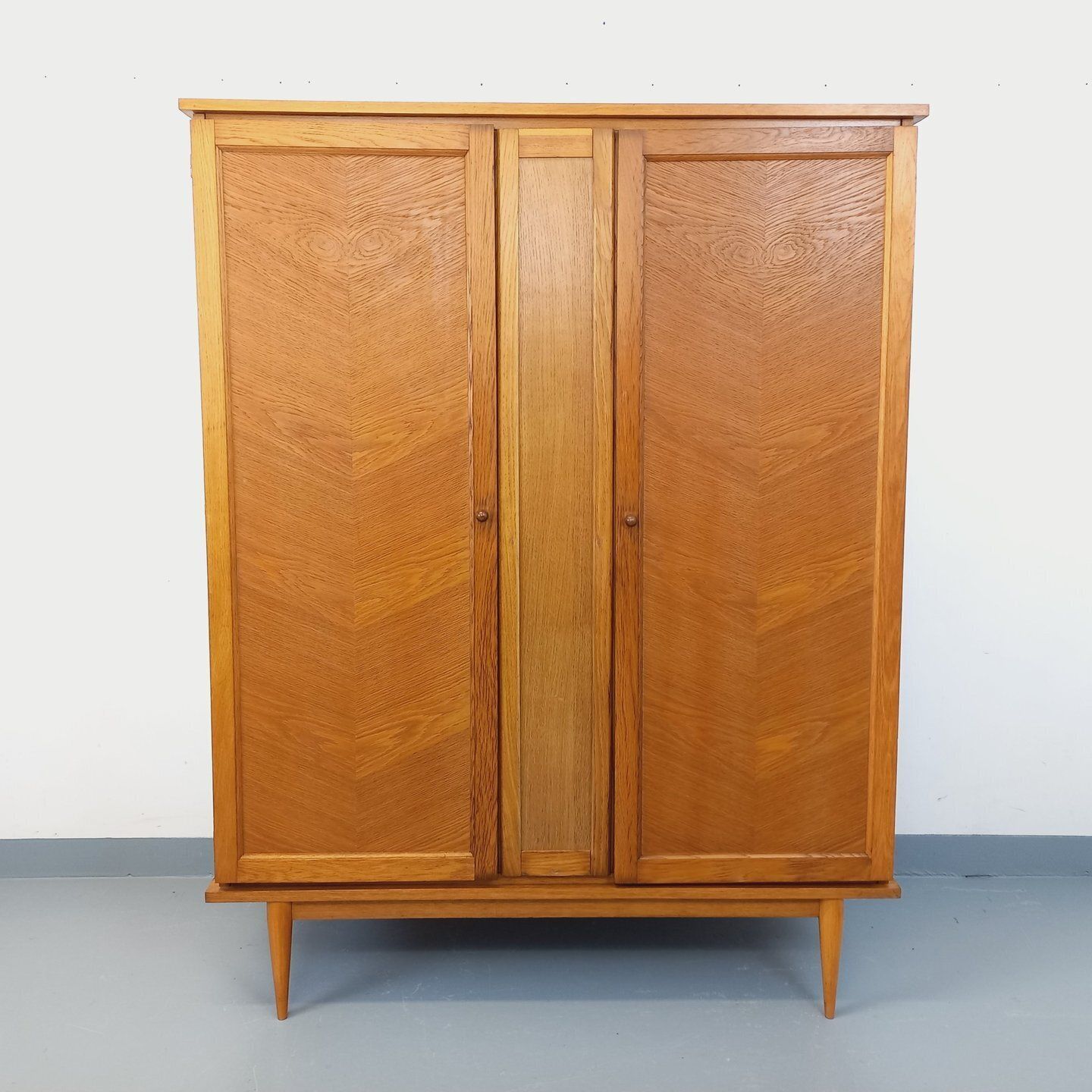 Oak Wardrobe With Two Doors 4, 1960s photo furniture