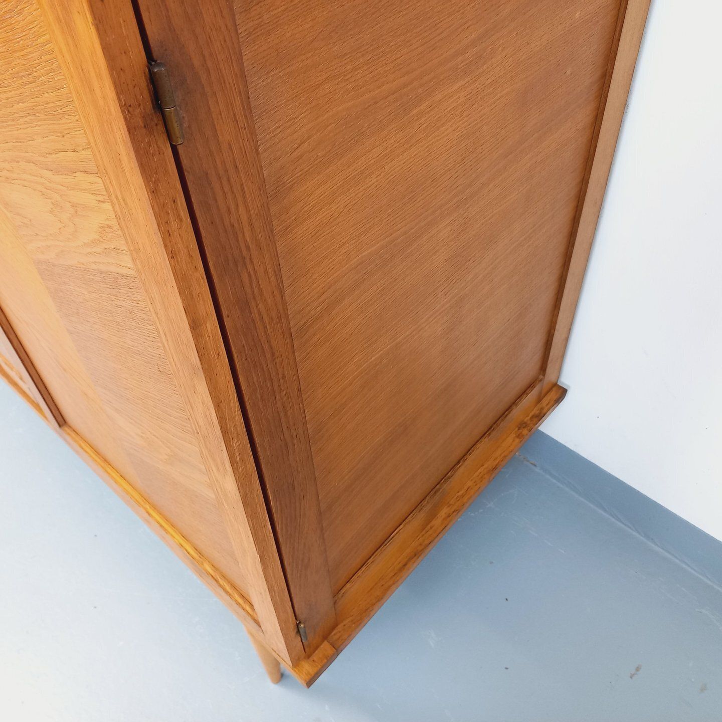 Oak Wardrobe With Two Doors 4, 1960s photo buy