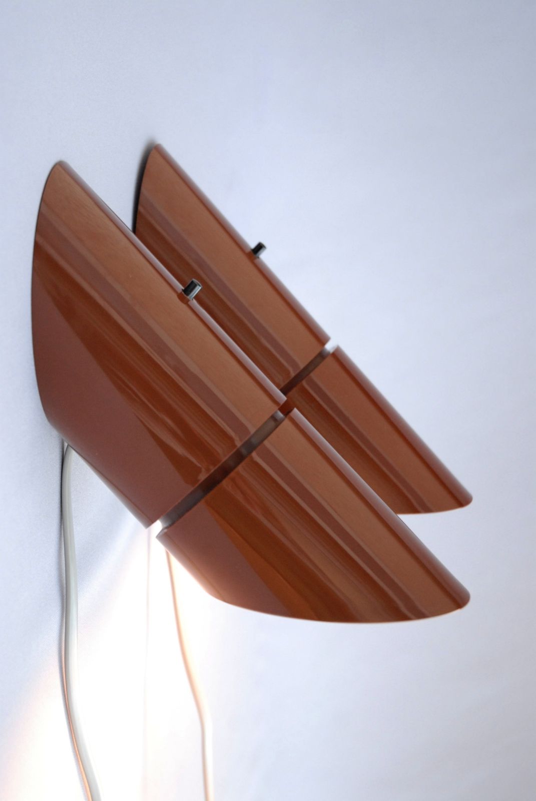Pair Of Phister Wall Lamps By Hans Due For Fog & Mørup, Denmark, 1977 photo vinterior