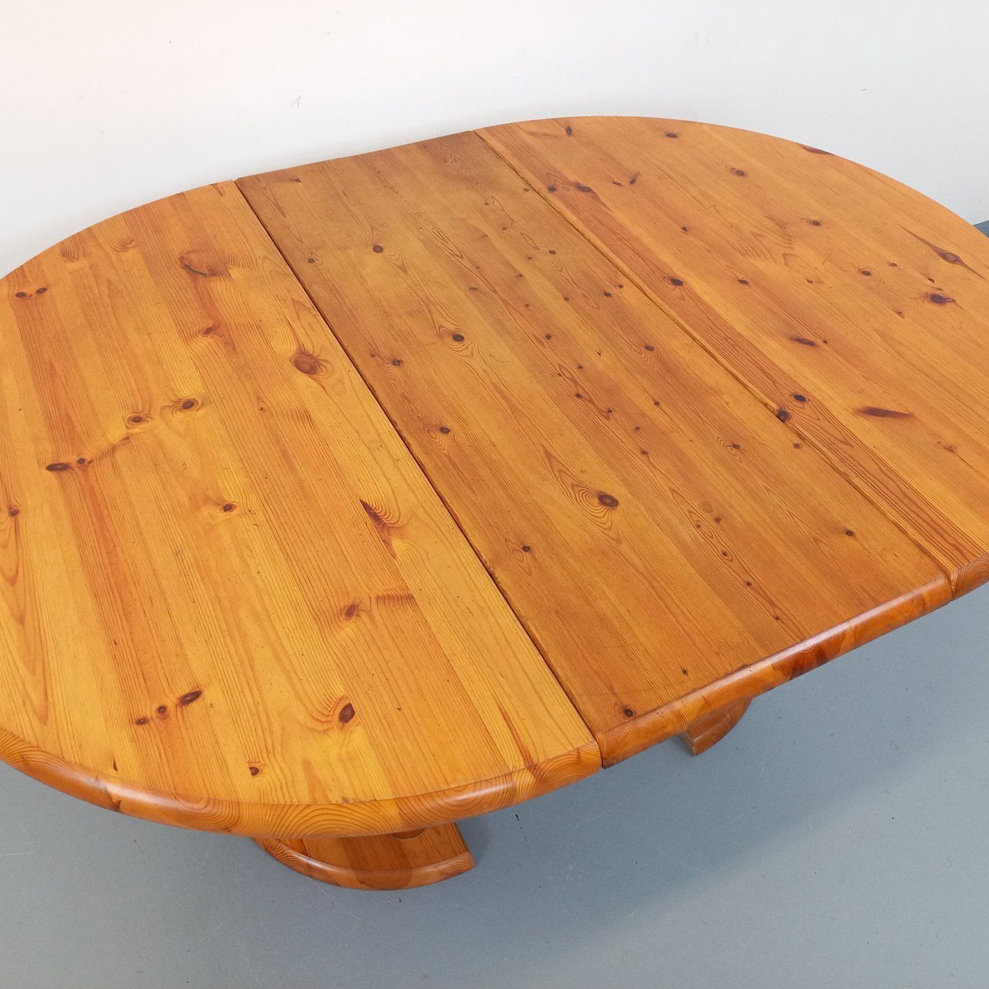 Round Table In The Style Of Rainer Daumiller, Made Of Pine, 2 photo 1060.0