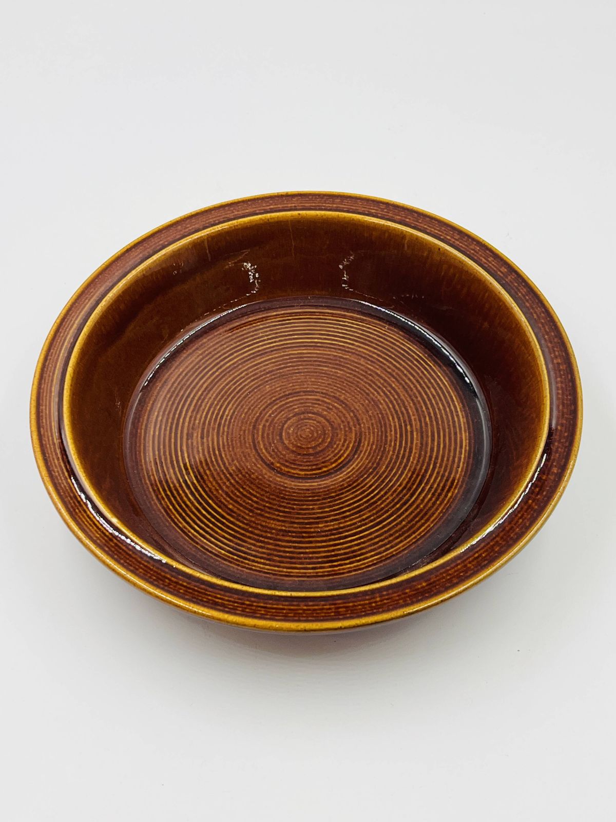 photo vinterior Large Round Decorative Plate Hälsingborg Rings K.J. Svensson 70s