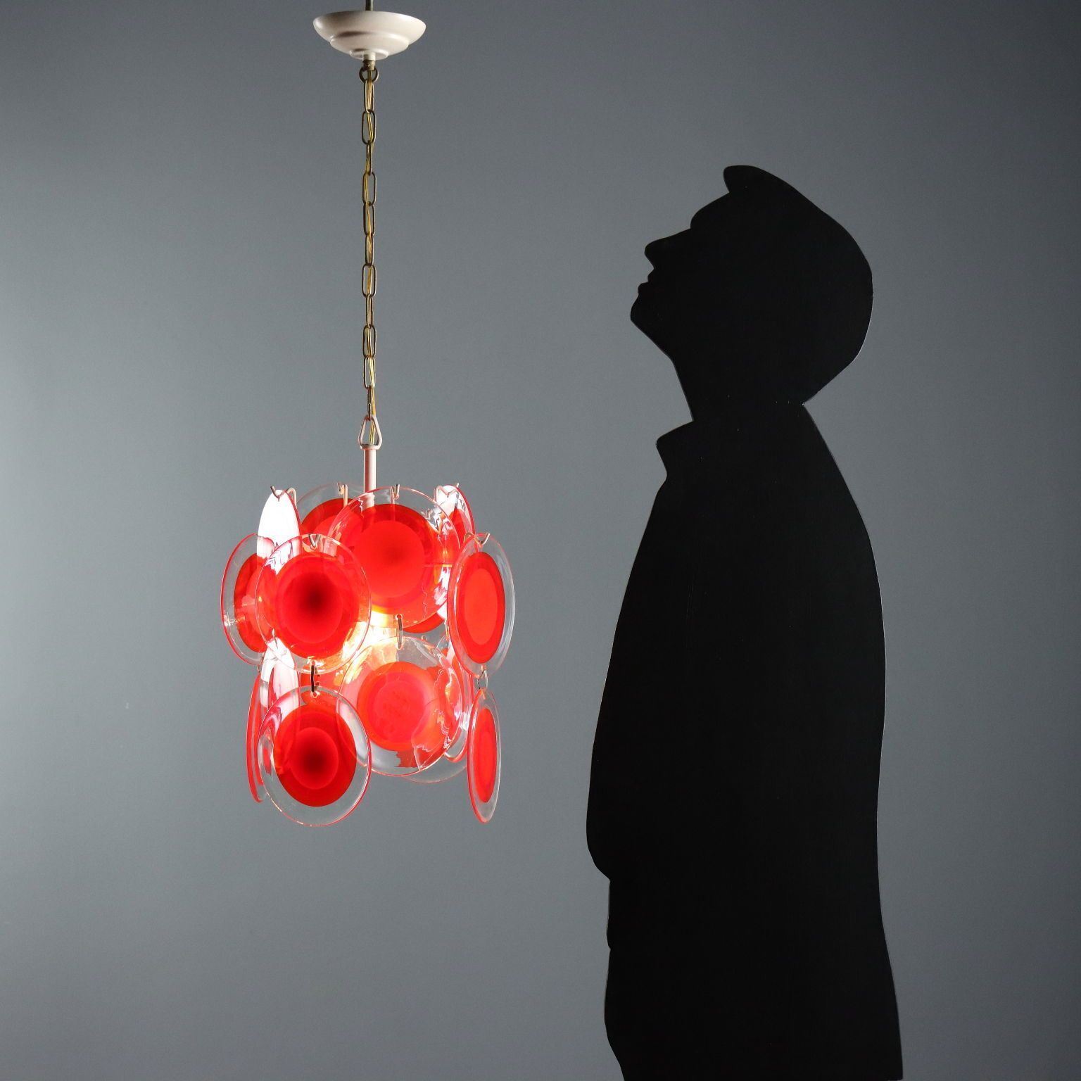 Vintage Lamp Murano Glas Decoraties Design Italië jaren 1970 photo furniture