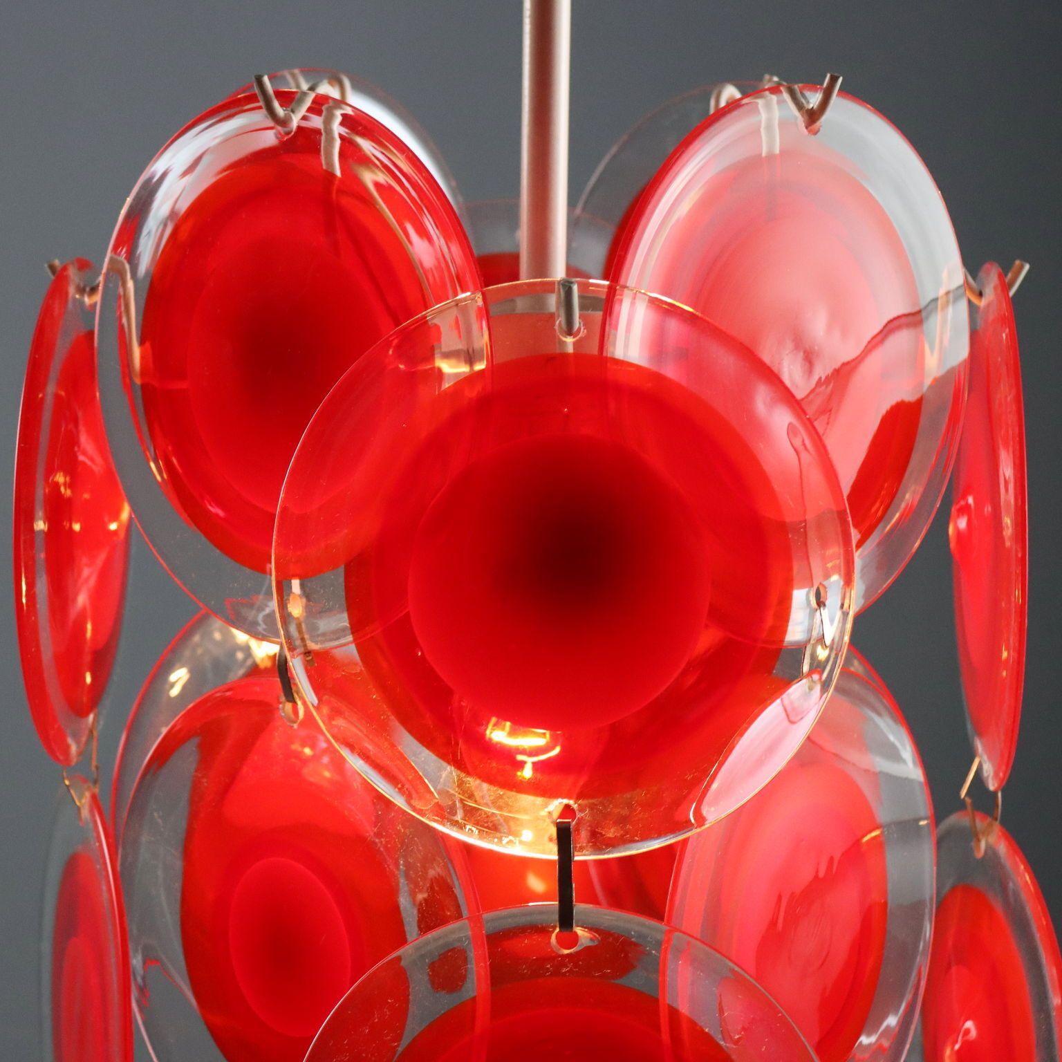 Vintage Lamp Murano Glass Decorations Design Italy 1970s photo vinterior