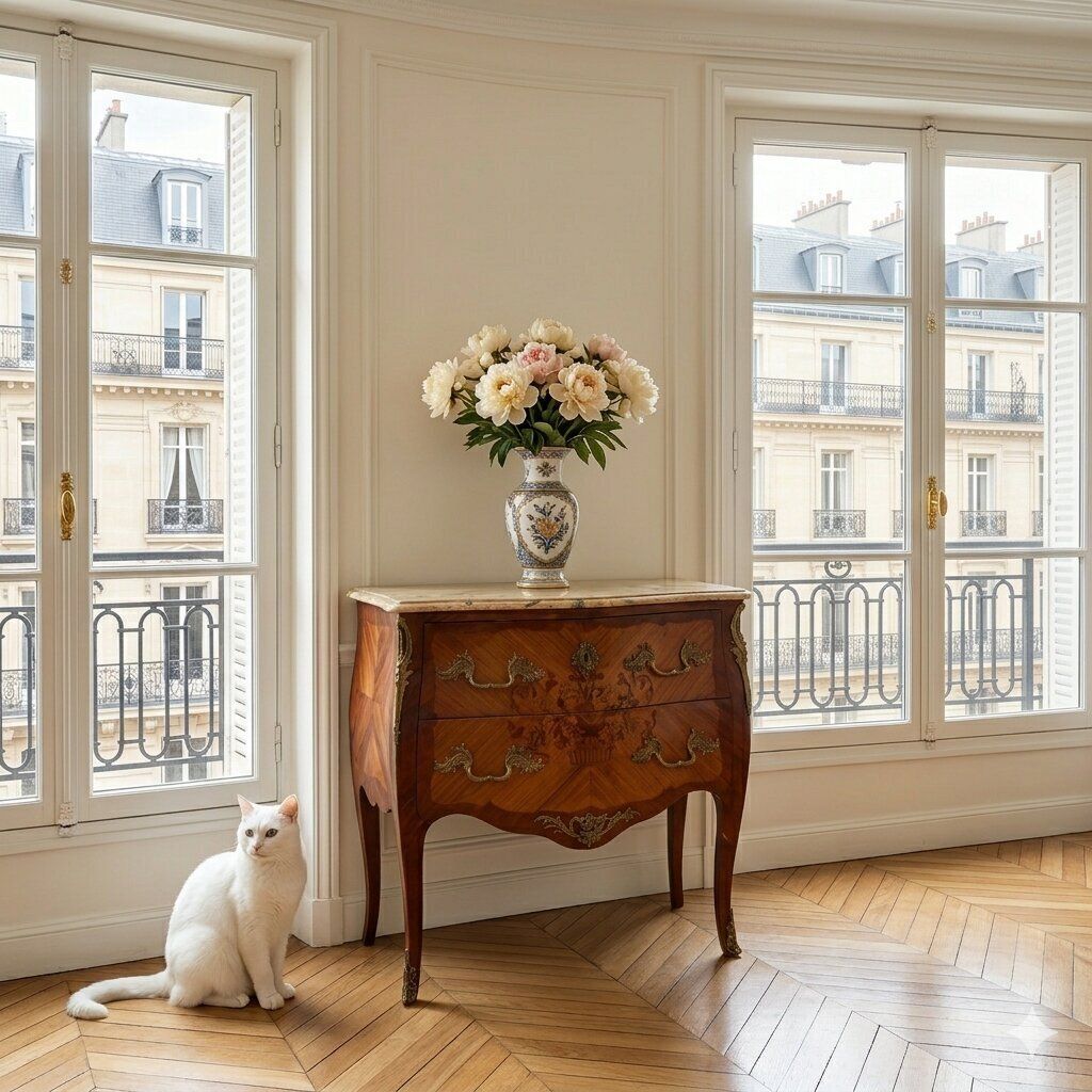 Antique Chest Of Drawers Baroque Style Mahogany XX Century photo furniture
