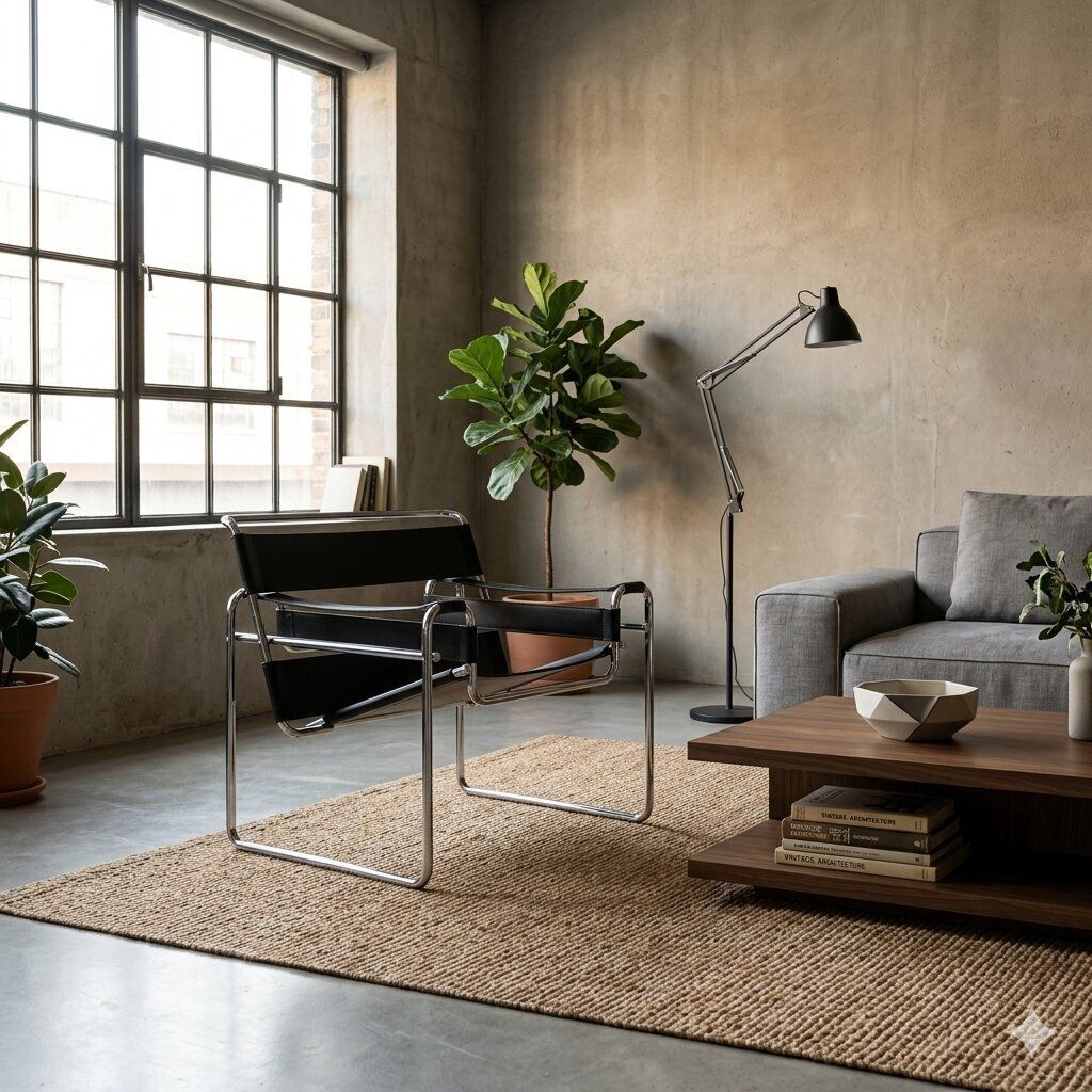 Fauteuil Gavina Wassily vintage, par Marcel Breuer, Italie, années 1970 photo furniture