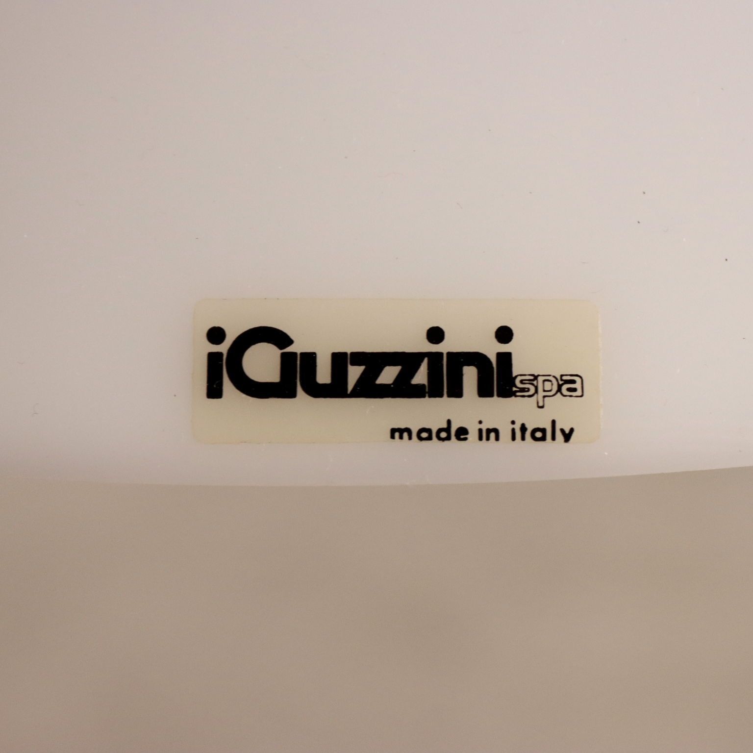 Iguzzini Vintage Plafondlamp Kunststof Design Italië jaren 1970 photo vintage