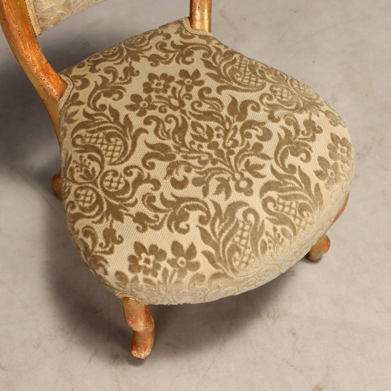 Antieke fauteuil Louis-Philippe hout Italië 19e eeuw photo buy
