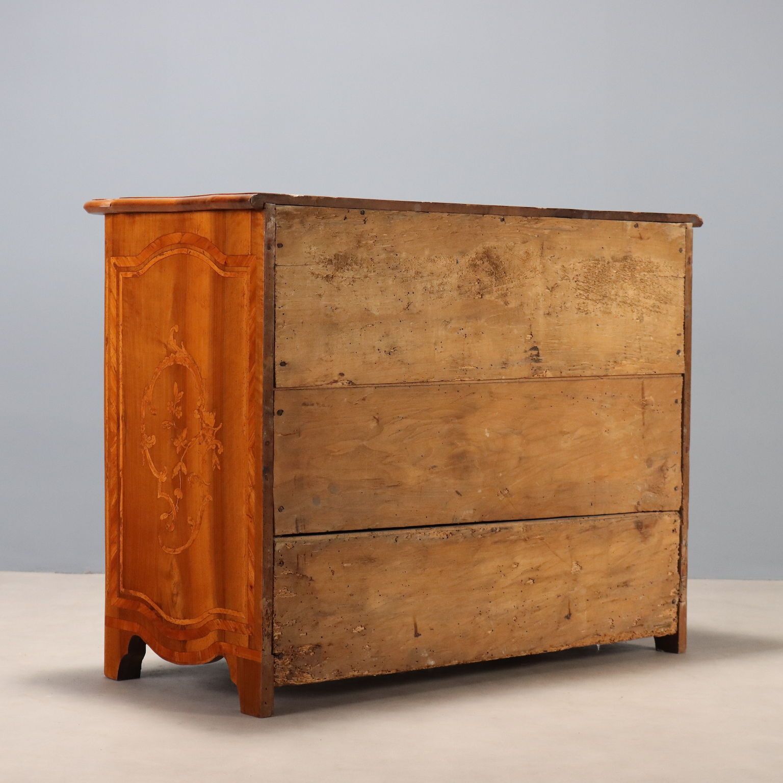 photo vinterior Baroque Chest Of Drawers In Walnut, 18th Century