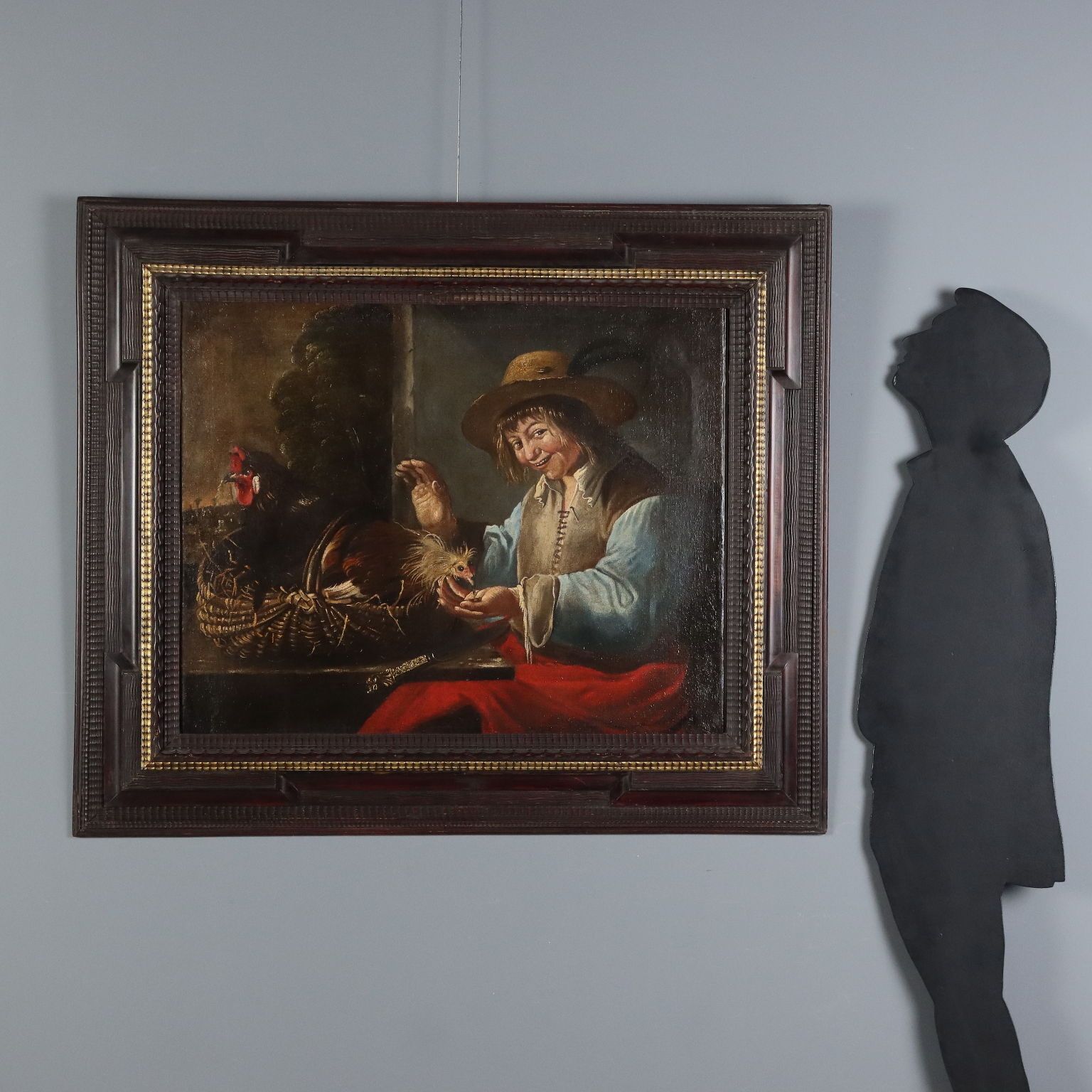 Antiek schilderij, school van Giacomo Francesco Cipper, 18e eeuw photo furniture