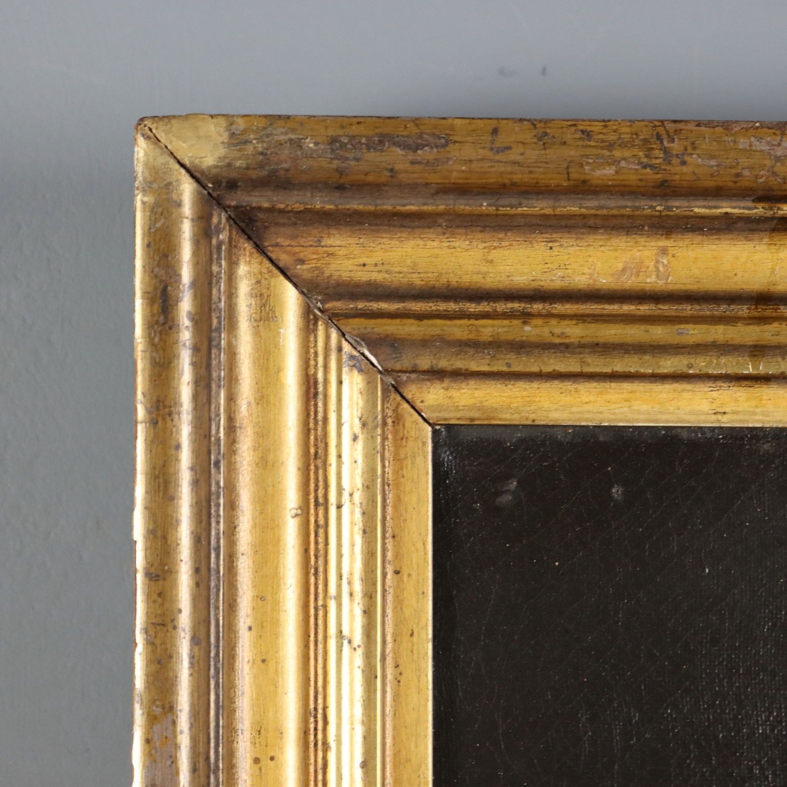 Peinture d'époque, portrait de Rembrandt, huile sur toile, XIXe siècle photo vintage
