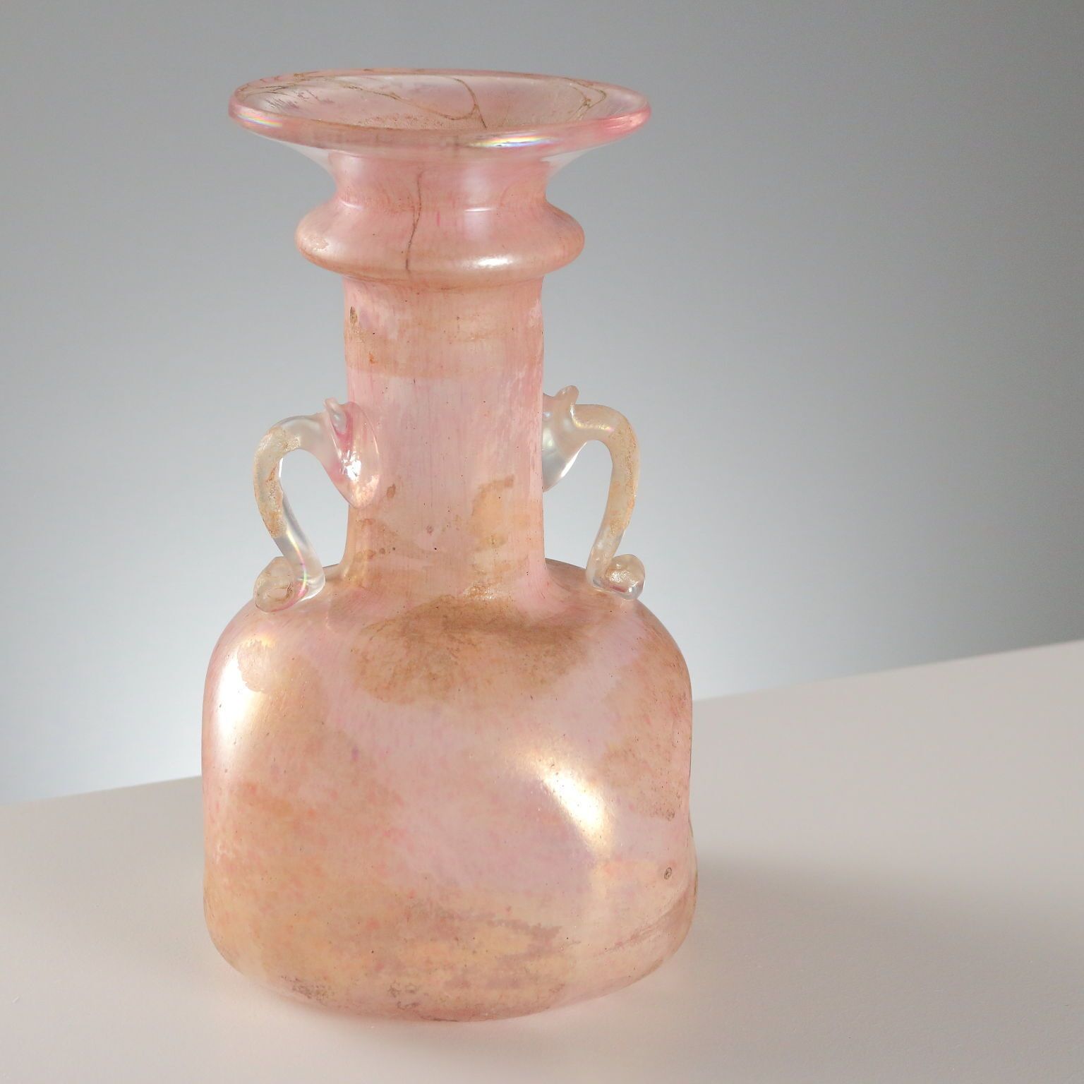 Vintage Vase Coloured Murano Glass Italy 1970s photo buy