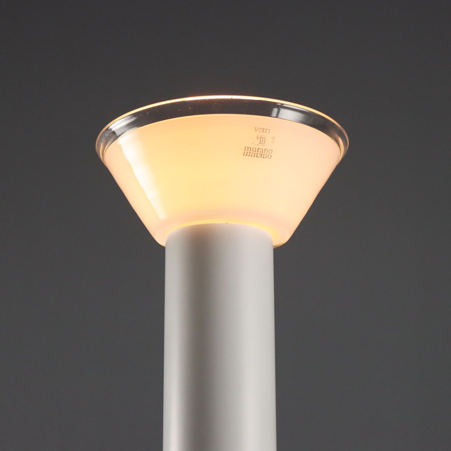 Vloerlamp in Murano-glas en metaal photo Verlichting
