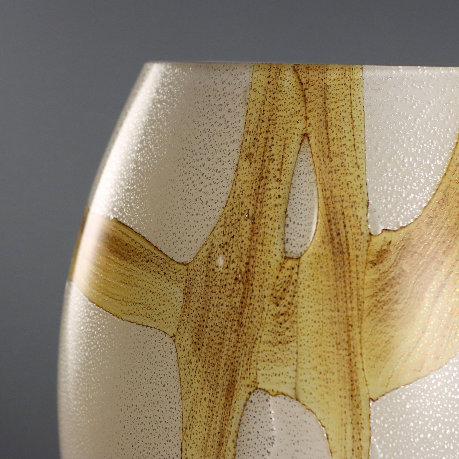 Vase vintage en verre de Murano, mid-century, Italie, années 1960-1970 photo for sale