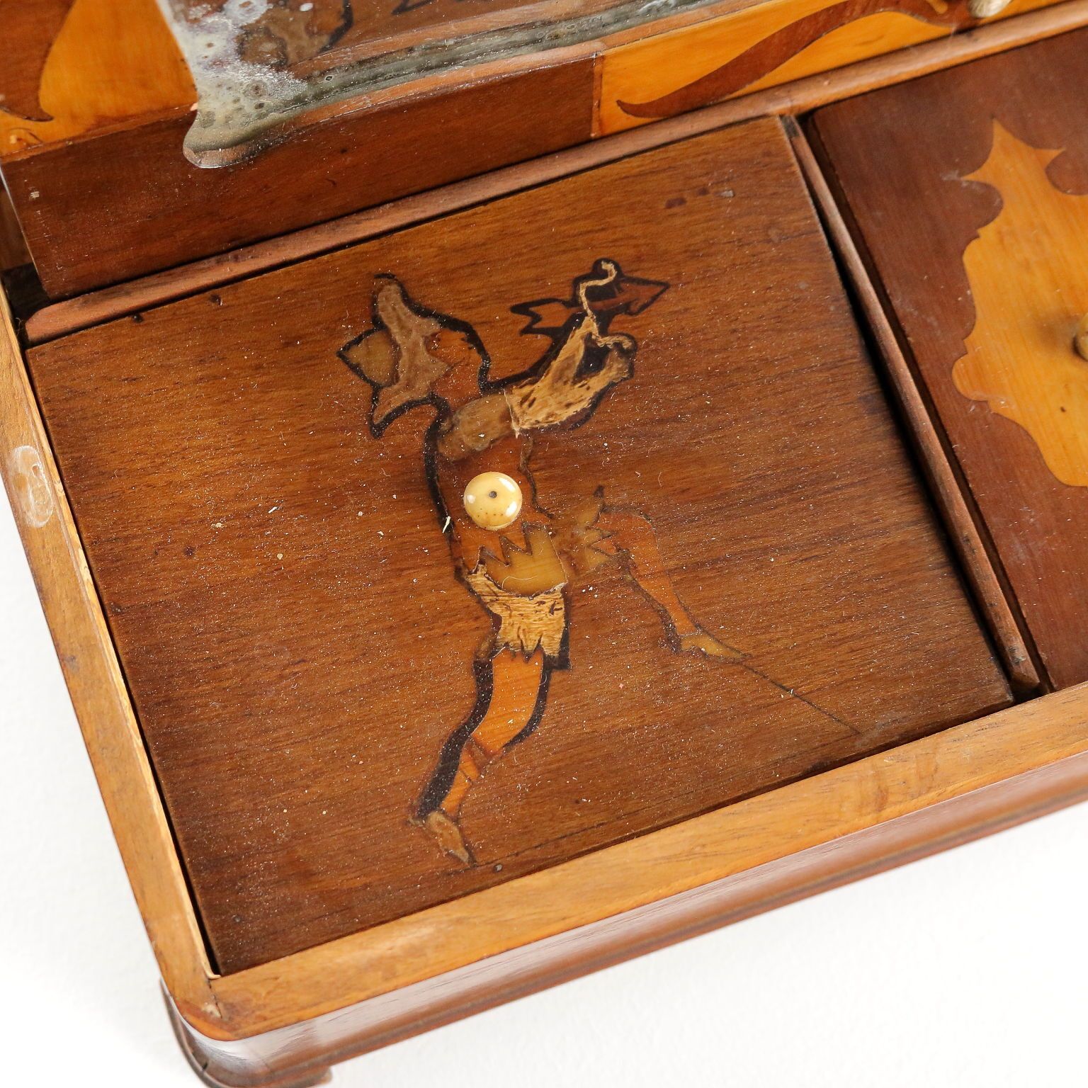 photo furniture Antique Travel Box Walnut Italy XIX Century