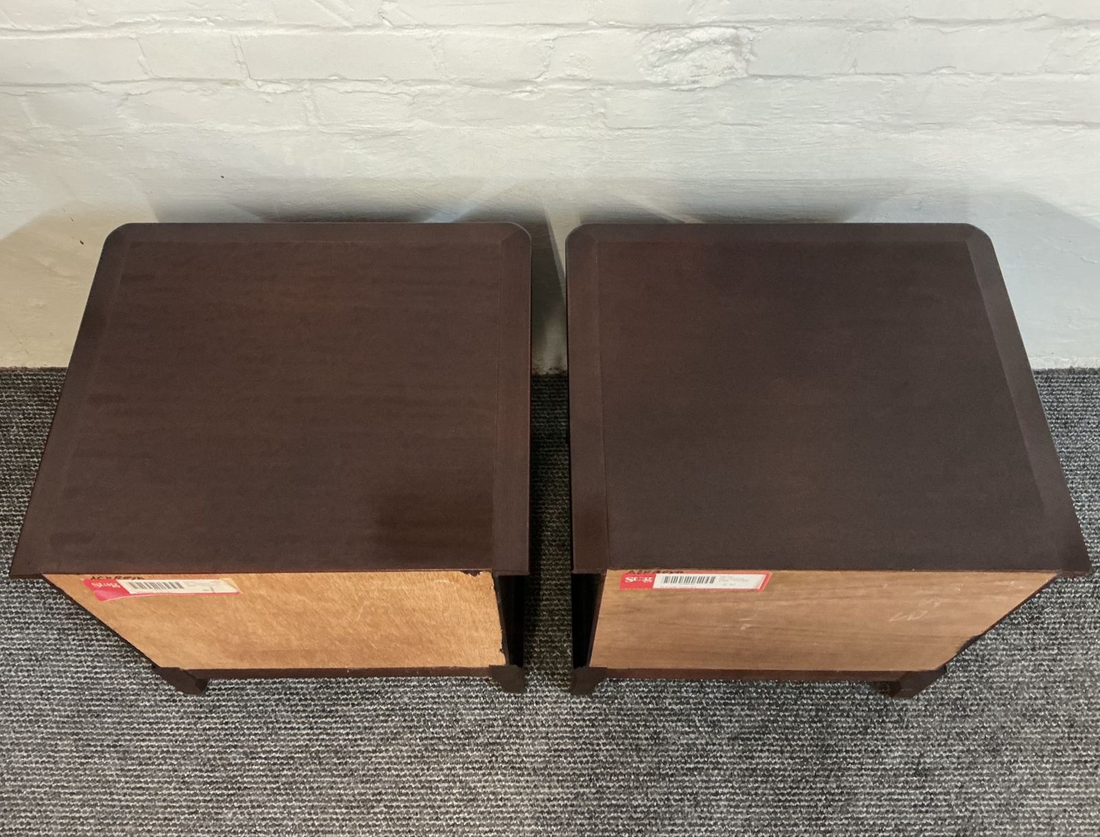 350.0 Pair Of Stag Minstrel Bedside Cabinets. photo
