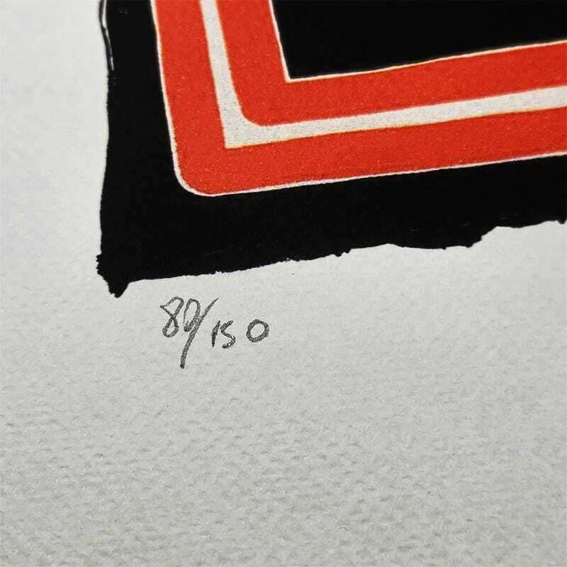 Lithographie en édition limitée Keith Haring, numérotée au crayon, années 1990. photo Art