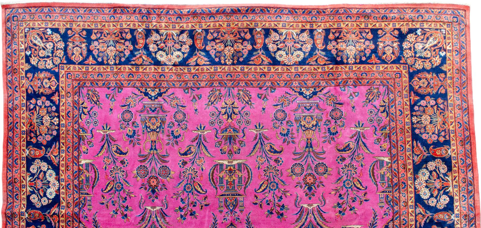 Antiek Kashan tapijt 553x305cm photo for sale