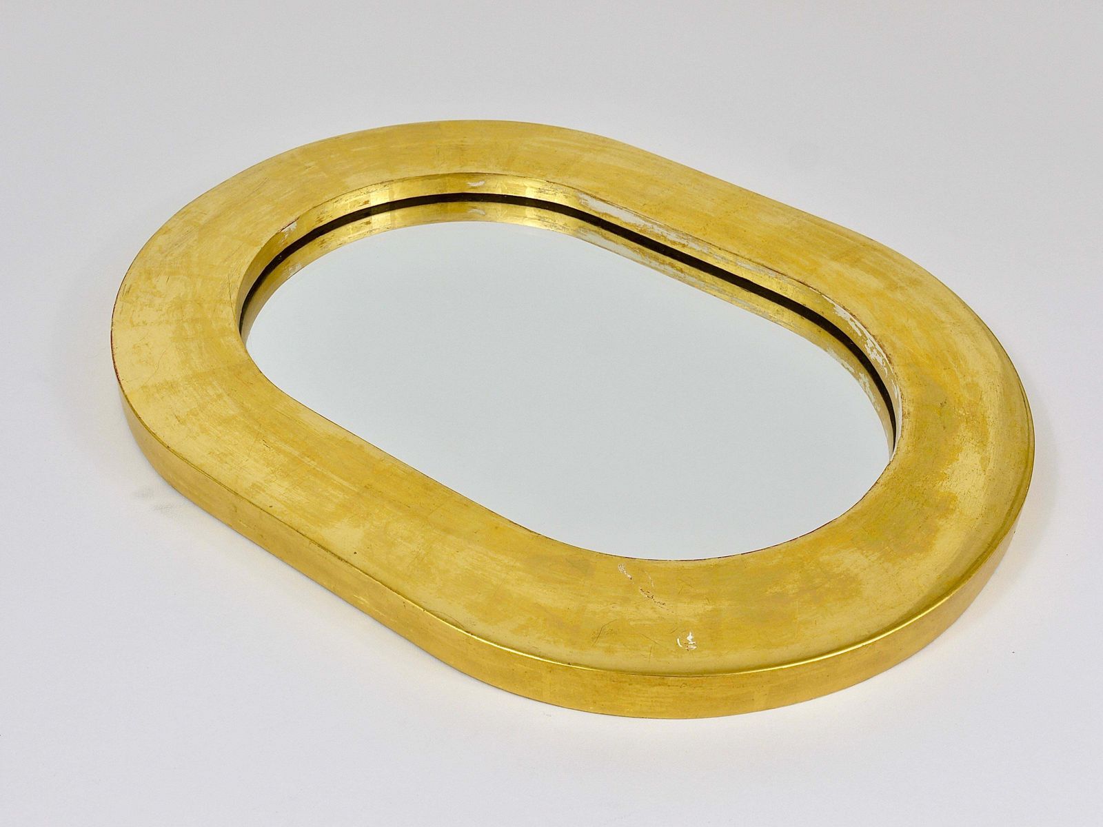 Carl Aubock Verguld Mid-Century Wandspiegel, Oostenrijk, jaren 1960 photo Woonaccessoires