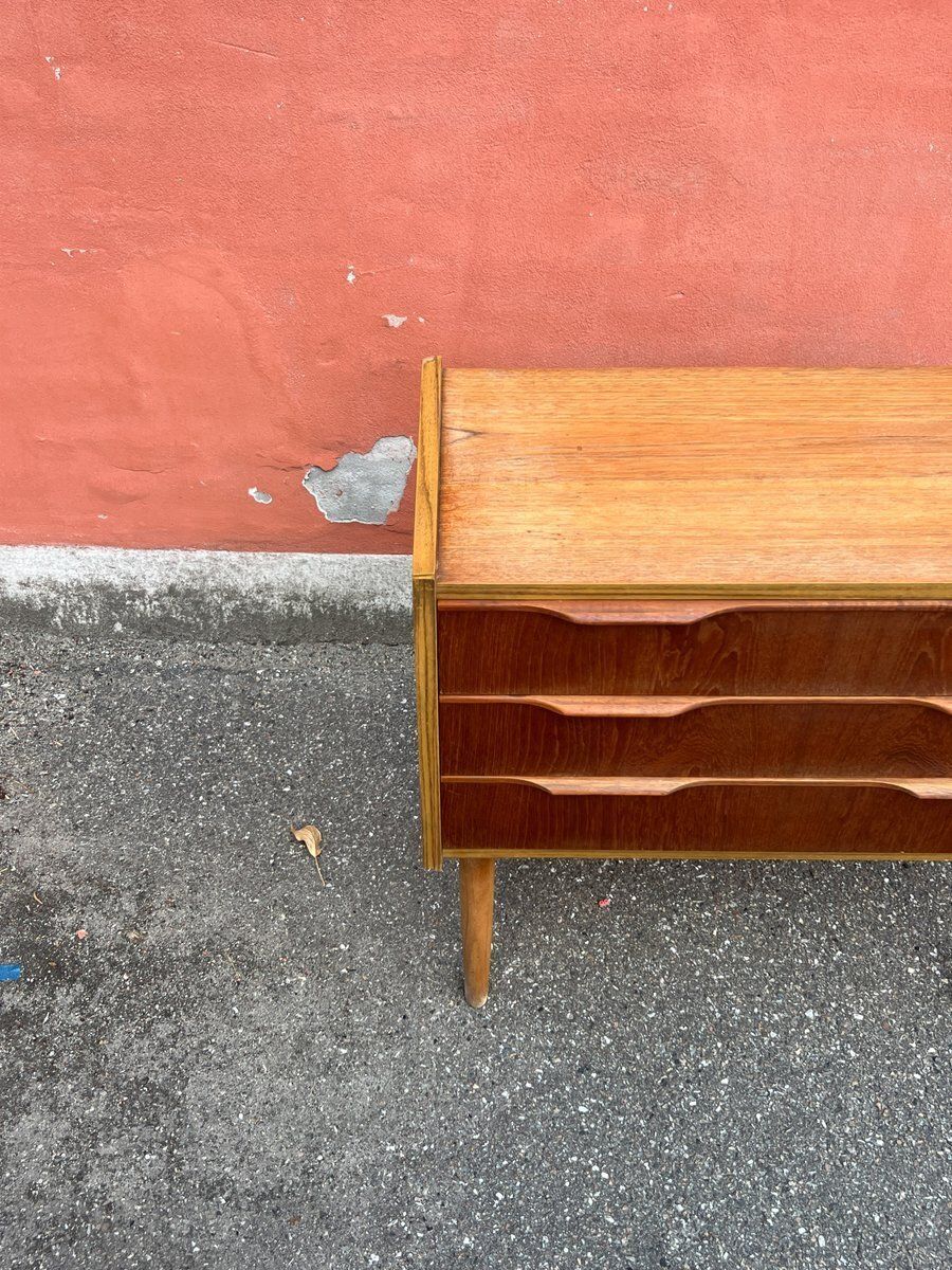 Vintage Danish Teak Chest Of Drawers, 1960s photo 460.0