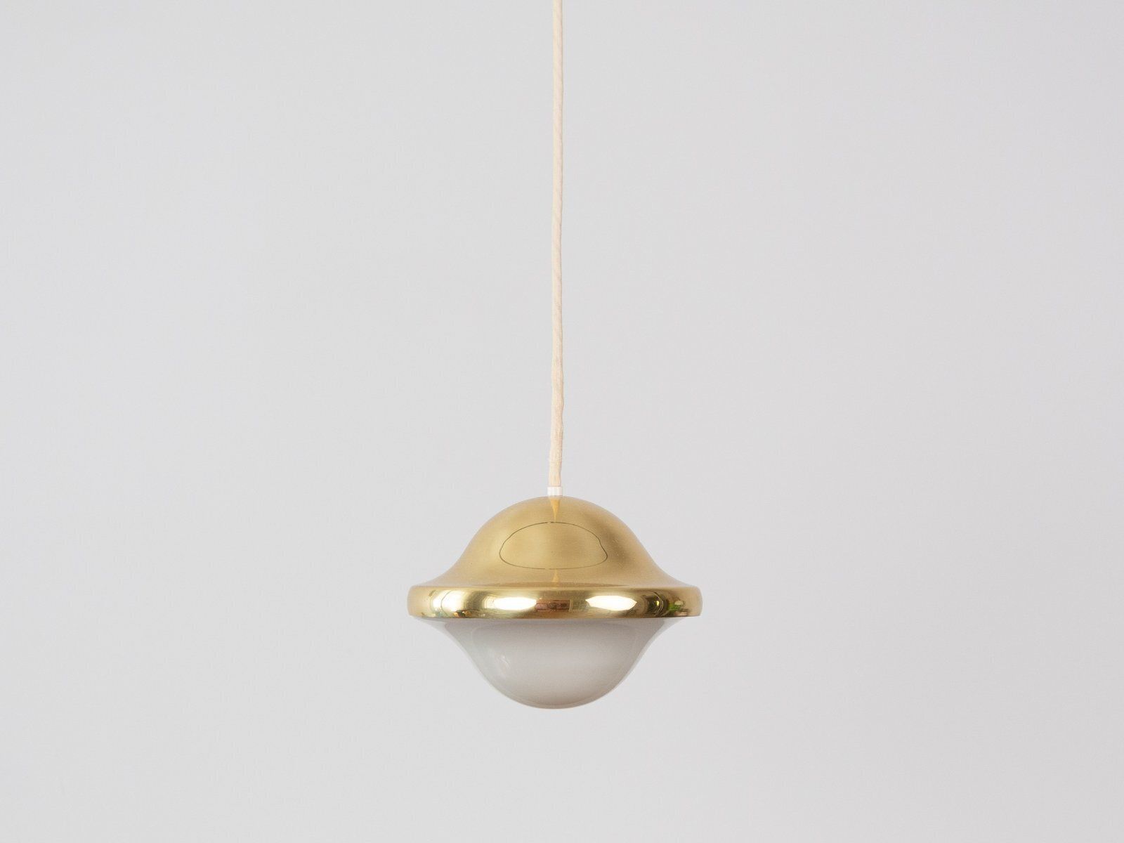 Vintage Deense hanglampen Bubi van Henning Koppel voor Louis Poulsen, 1972, set van 2 photo furniture