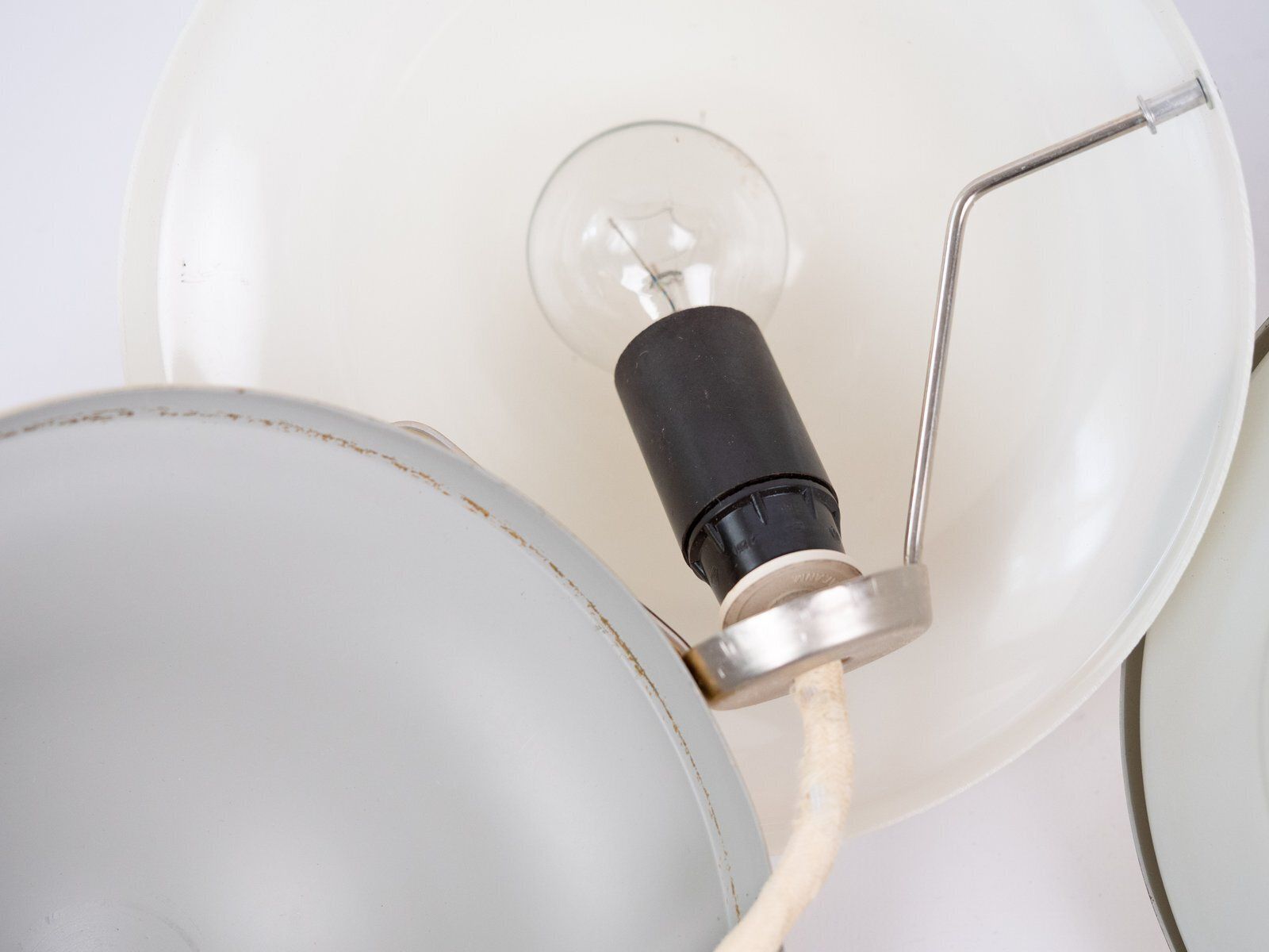 photo furniture Vintage Deense hanglampen Bubi van Henning Koppel voor Louis Poulsen, 1972, set van 2