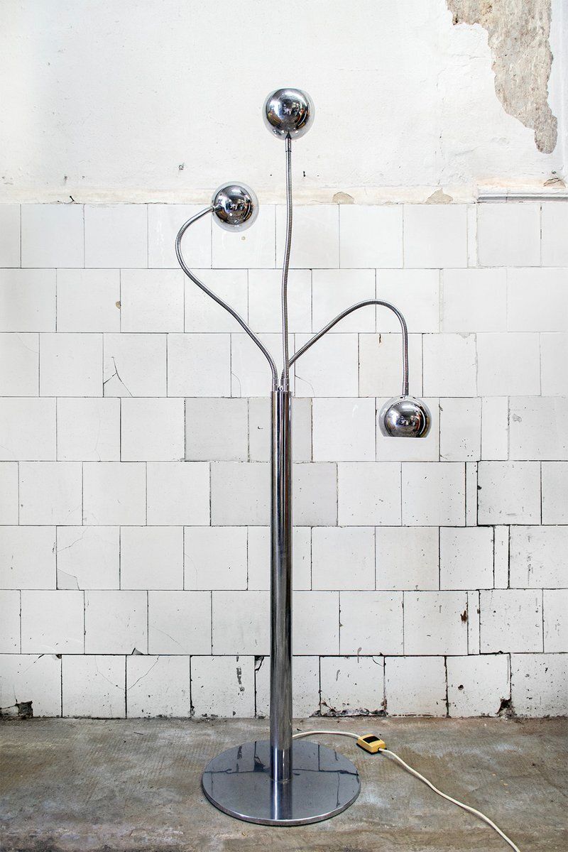 Italian Floor Lamp By Goffredo Reggiani, 1970s