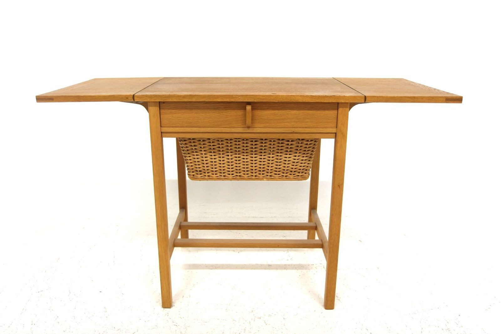 Scandinavian Oak Console Table, Sweden, 1960 photo for sale