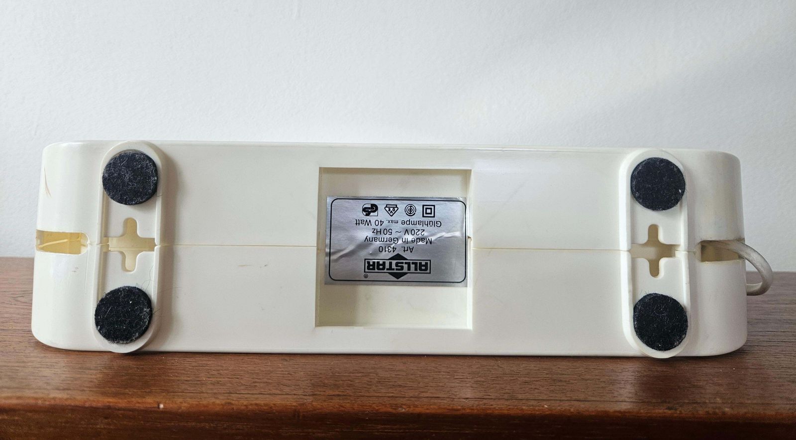 Zeldzame mid-century verlichte wand- of tafelspiegel, Allstar, Duitsland, jaren 1970 photo 328.0