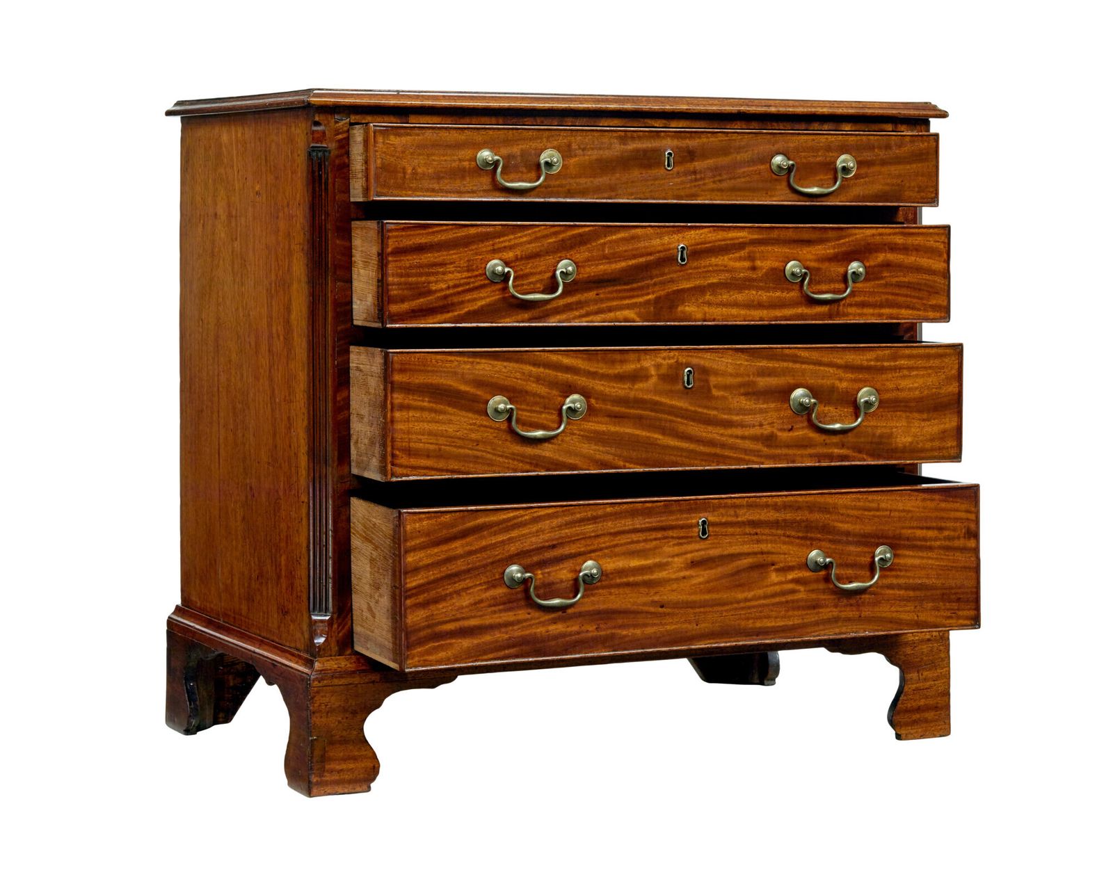 photo furniture Georgische ladekast, begin 19e eeuw