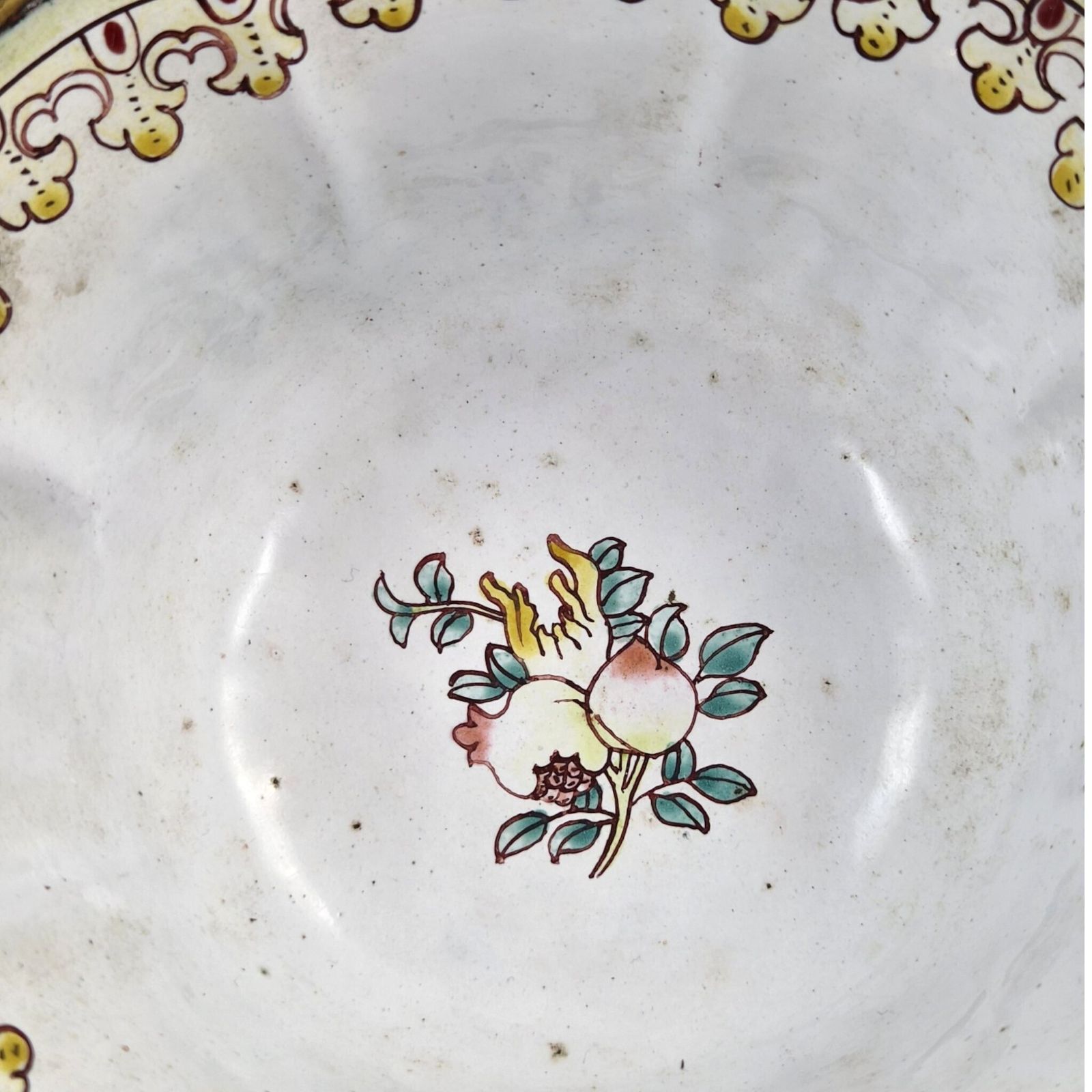 Chinese Canton Famille Noire Geschilderd Emaille Kom, ca. 1885 1905 photo buy