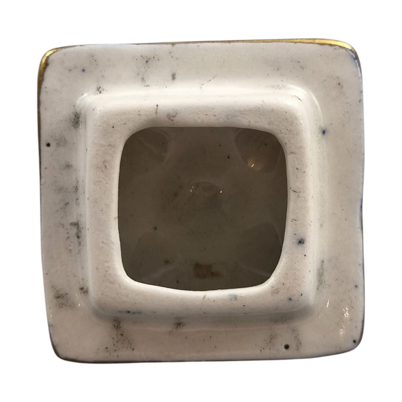 photo furniture Uiterst zeldzaam paar Mason's Patent Ironstone Mazarine Blue vazen ca. 1830 48