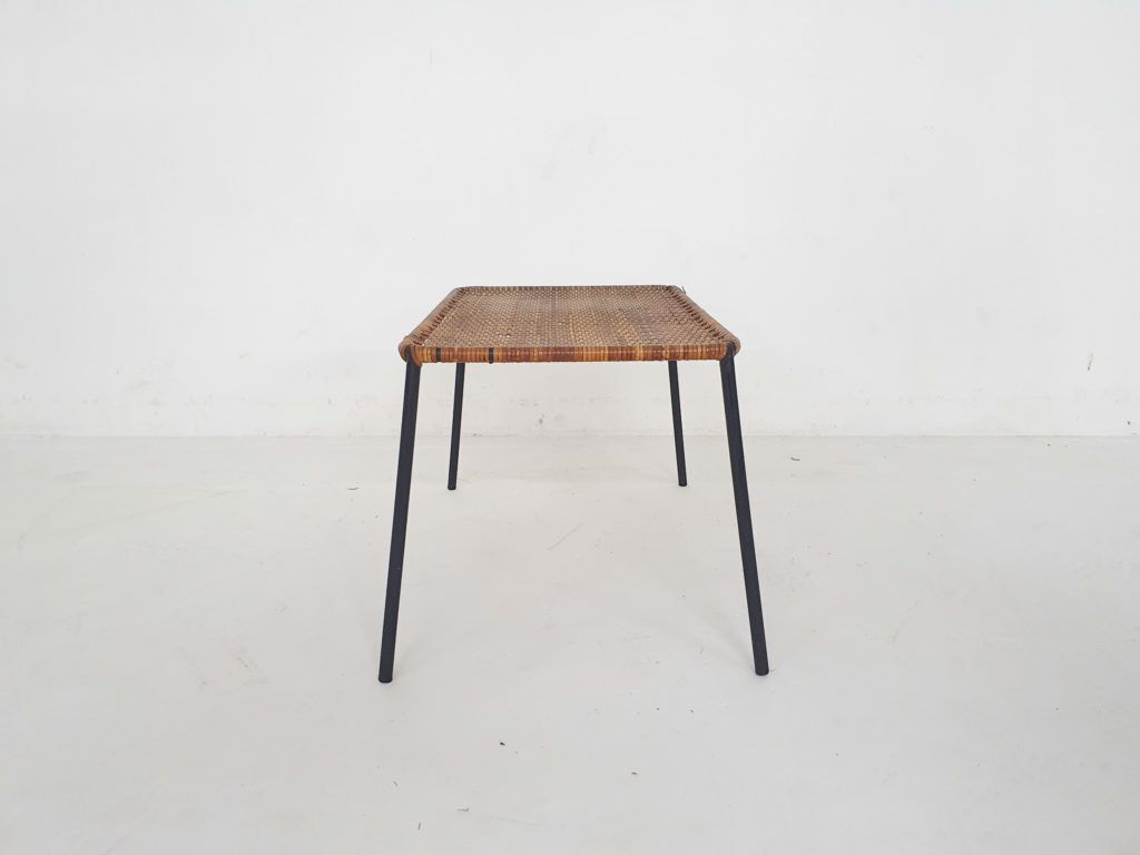 Rattan salontafel toegeschreven aan Carl Aubock, Oostenrijk ca. jaren 1960 photo Meubels