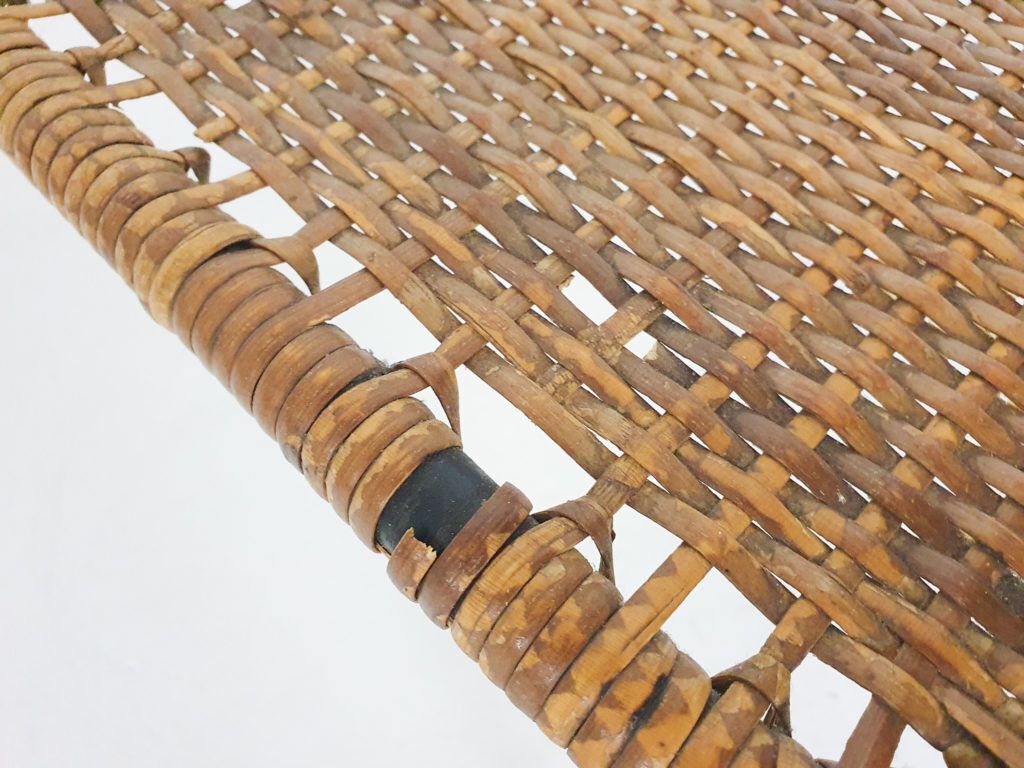 Rattan salontafel toegeschreven aan Carl Aubock, Oostenrijk ca. jaren 1960 photo buy