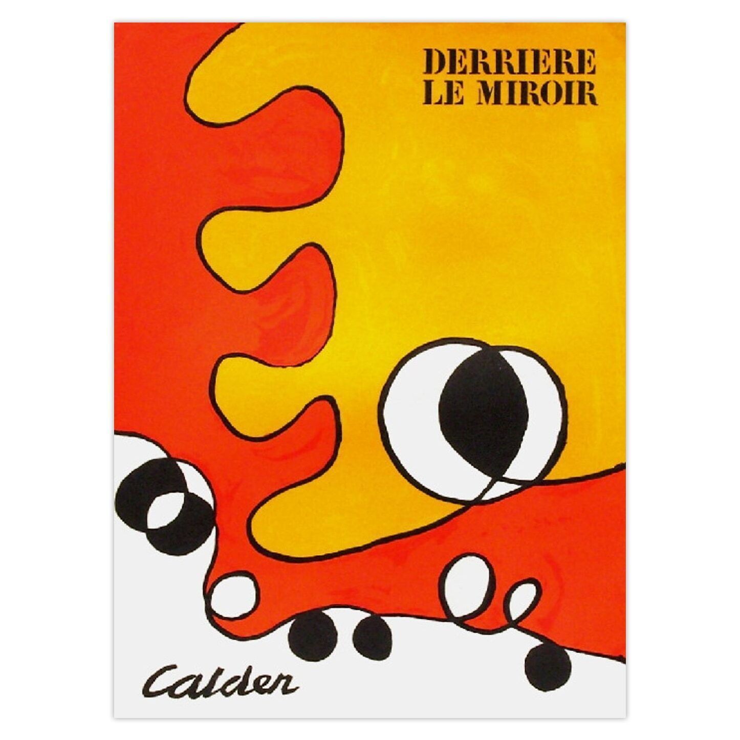 Alexandre Calder Lithograph Dlm173 Composition I 1968