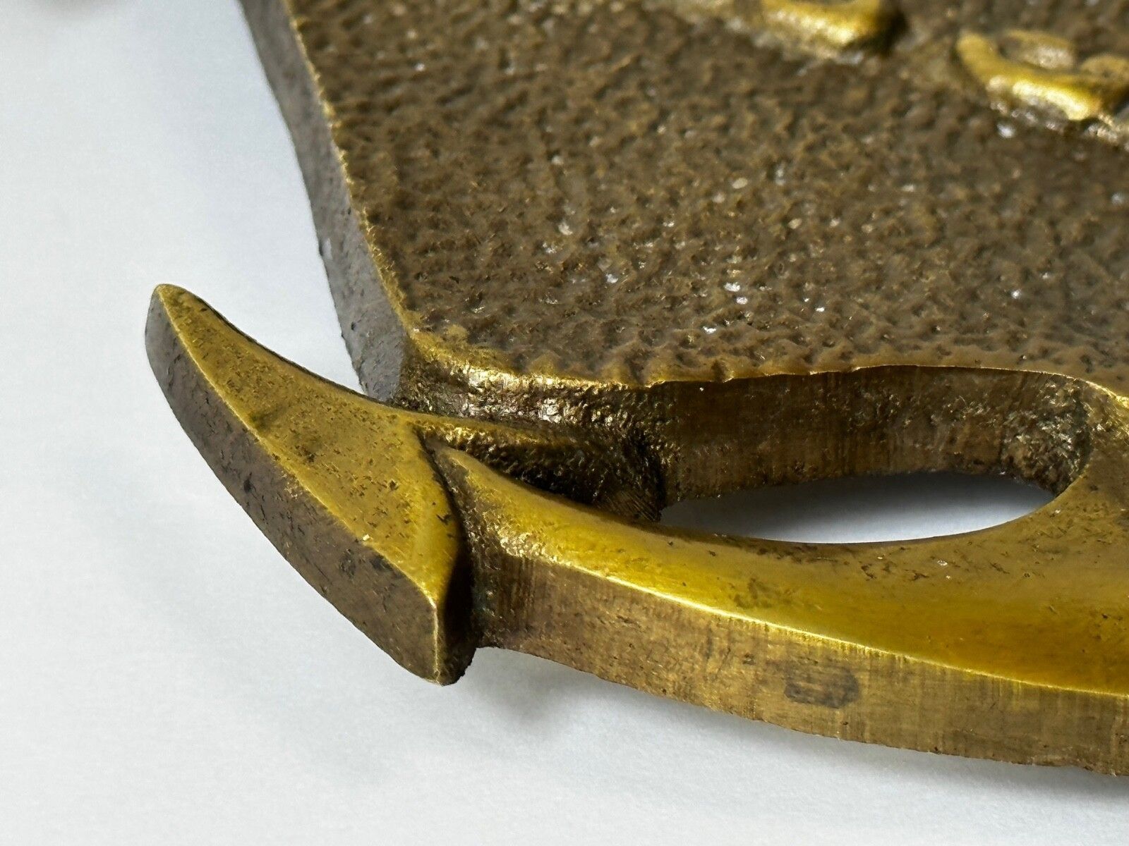 photo for sale Antiek Anker Ketting Meeuw Wandplaquette Scientia Et Pax