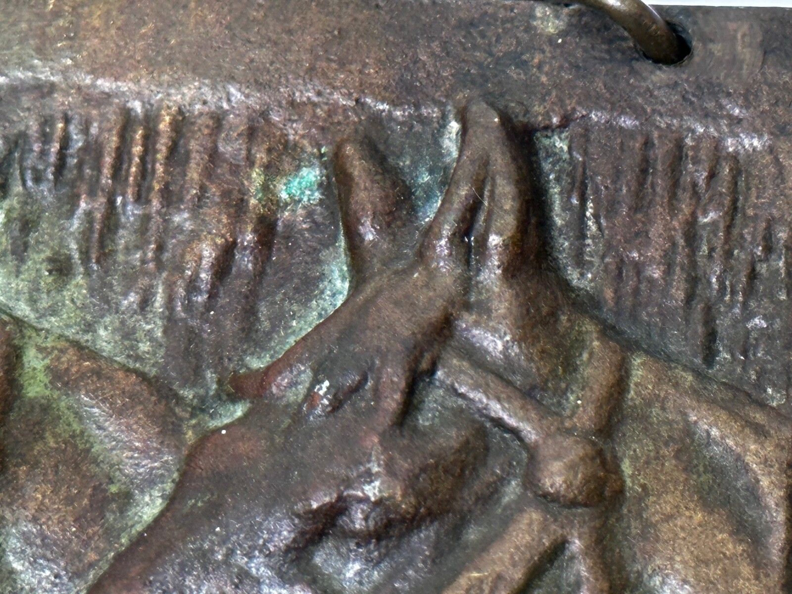 photo buy Art Deco Bronzen Sculptuur Trio Baai Jachtruiters Paarden, Cirkel van John Rattenbury Skeaping