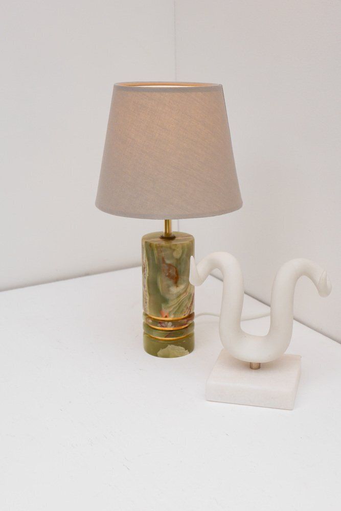 Mid Century Modern Italian Brass Table Lamp, 1970s photo buy