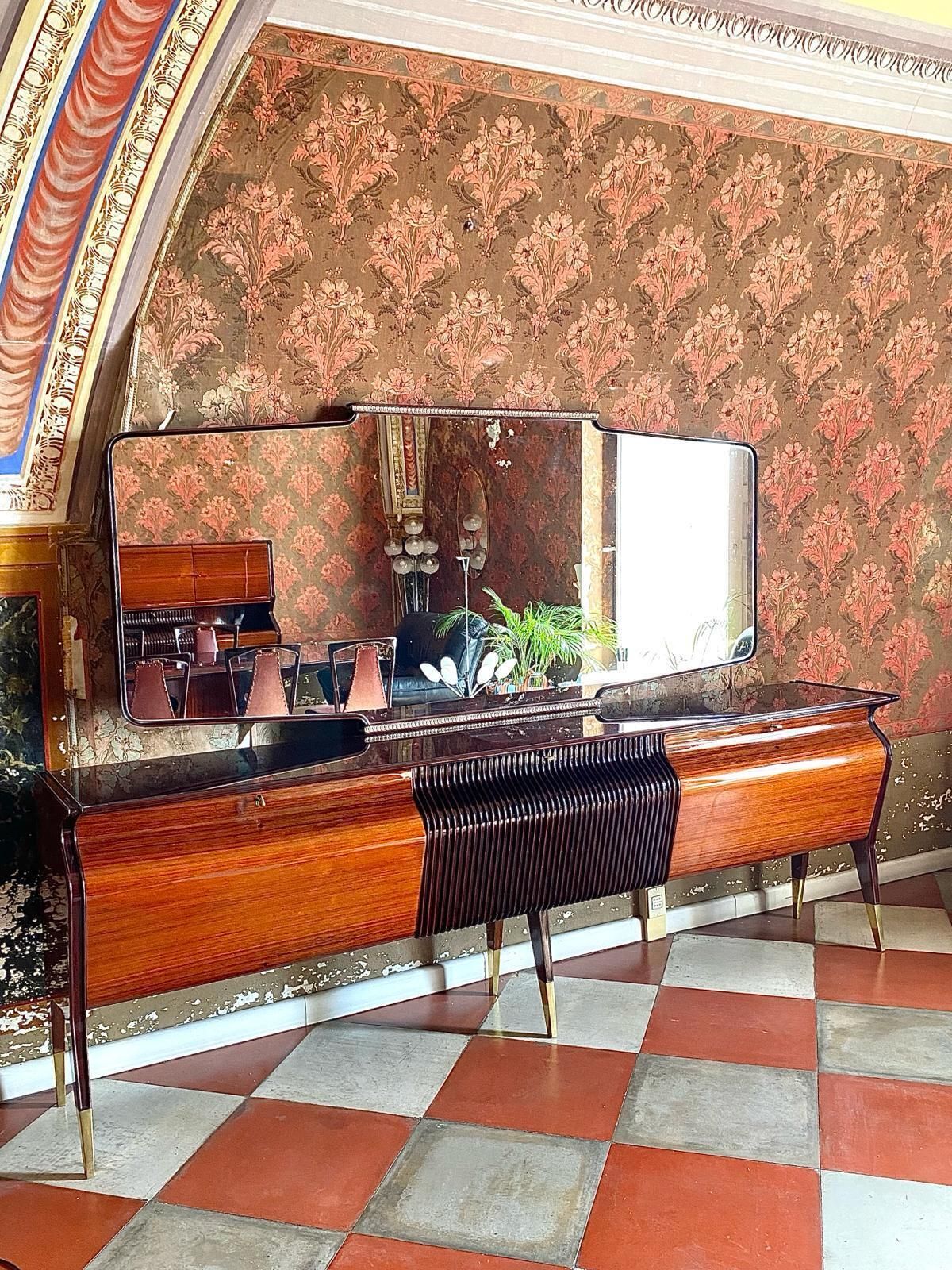 Art Deco Style Sideboard By Osvaldo Borsani, 1950s photo vinterior