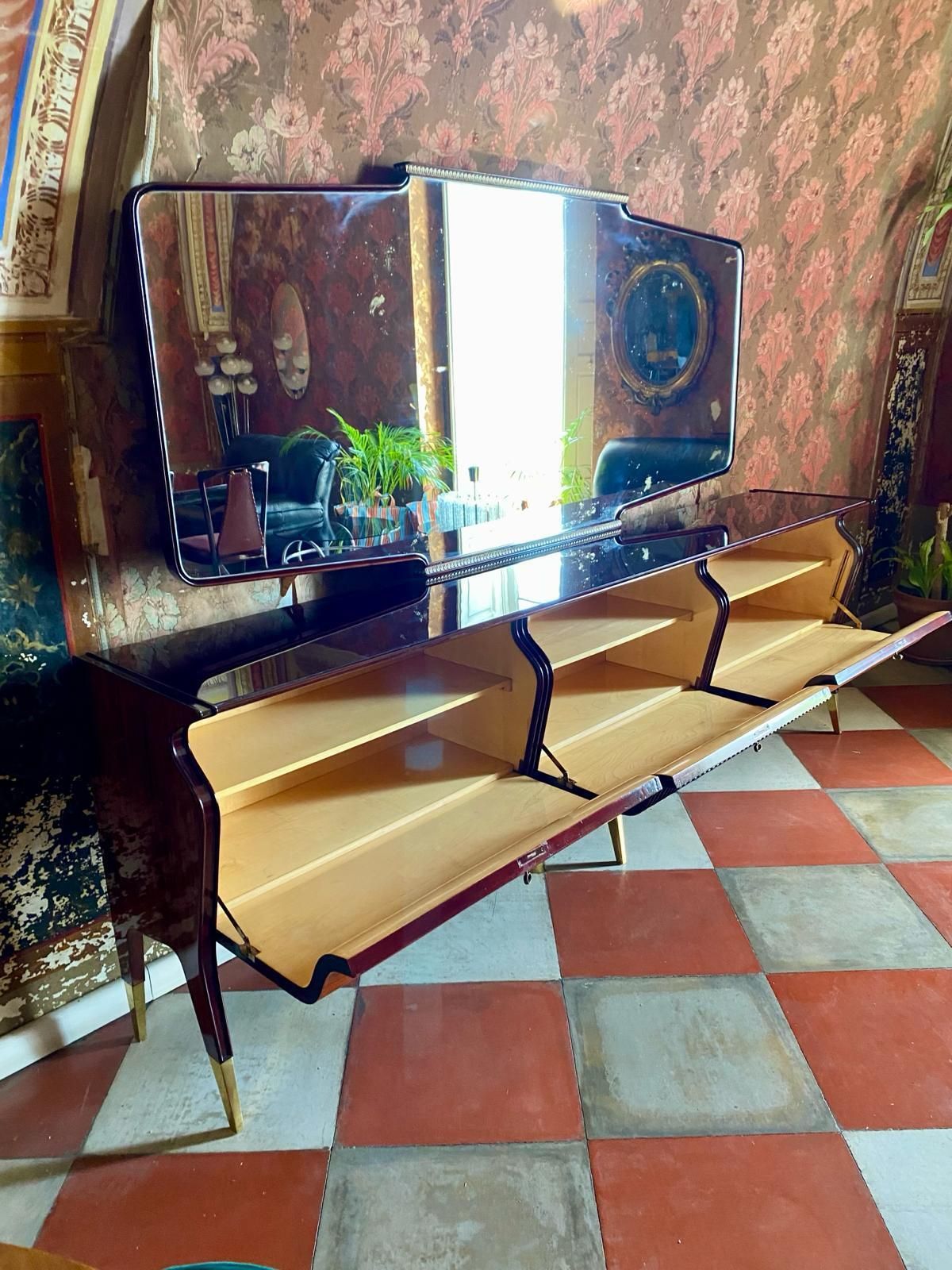 Art Deco Style Sideboard By Osvaldo Borsani, 1950s photo buy
