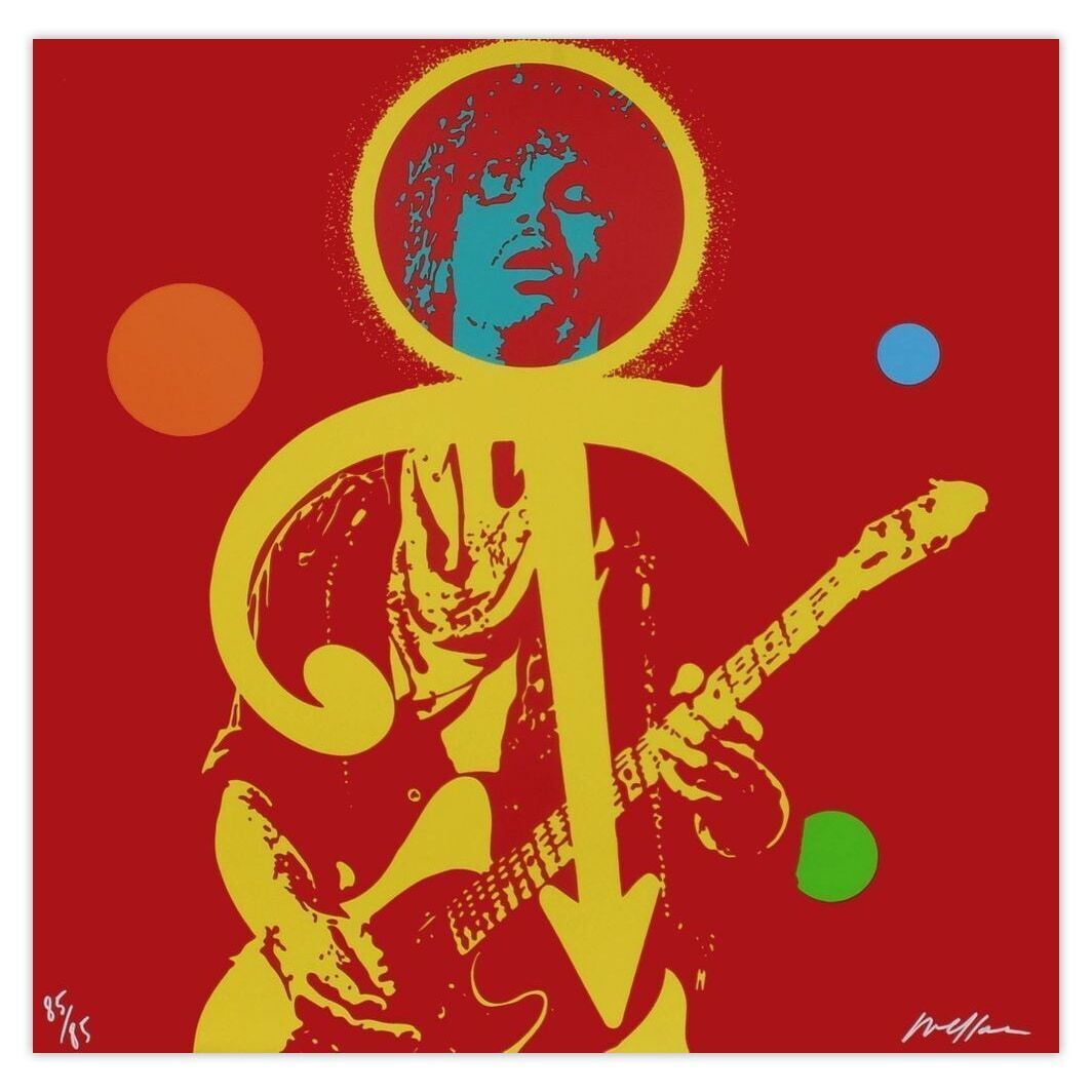 Ivan Messac Gesigneerde Zeefdruk My Generation Prince 2013