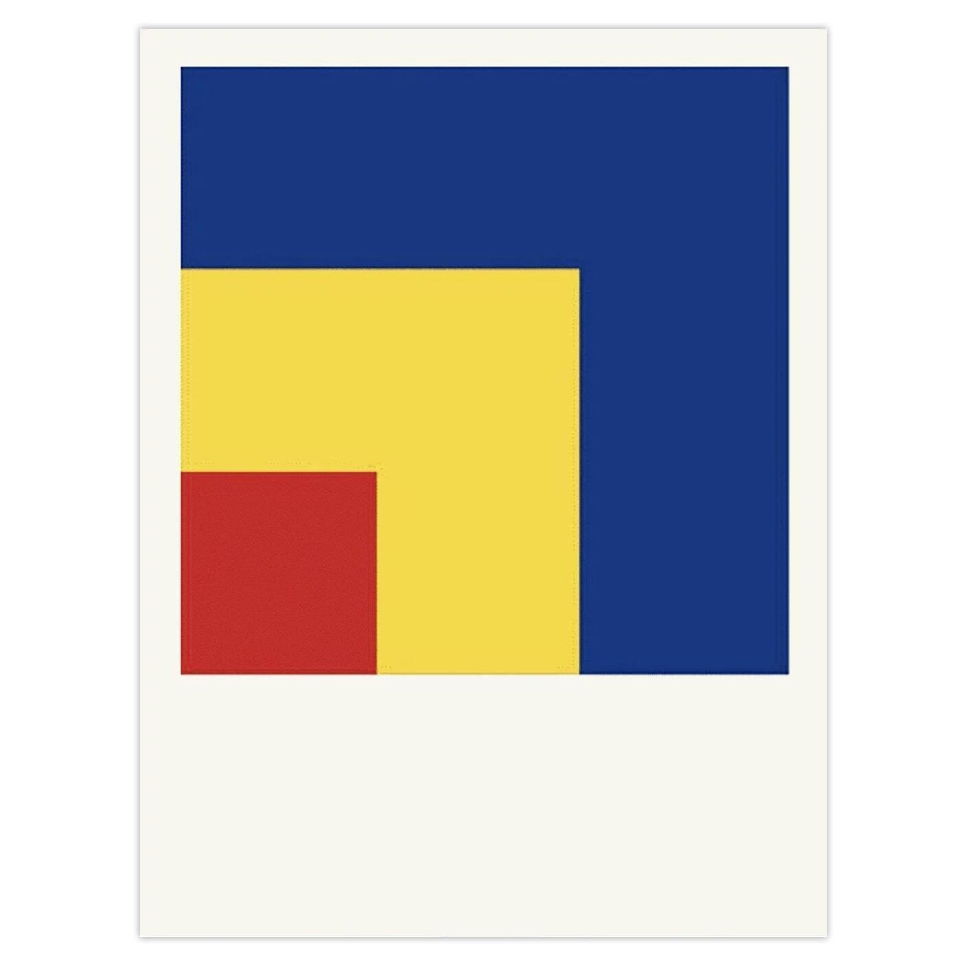 Ellsworth Kelly Lithograph Rouge, Jaune Et Bleu 2005