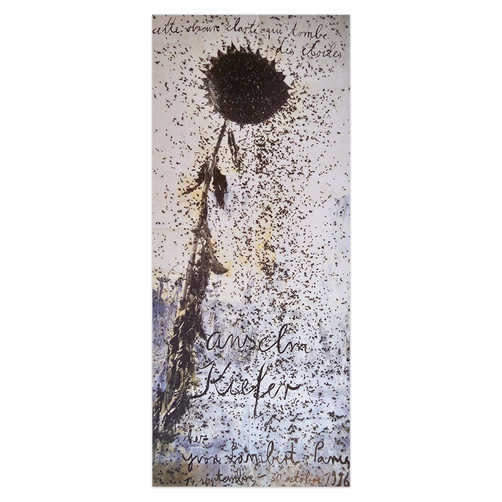 Anselm Kiefer Poster Expo 96   Galerie Yvon Lambert
