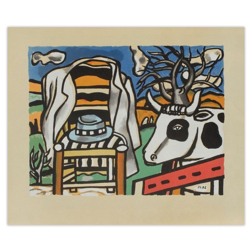 Fernand Léger Lithografie La Chaise 2000