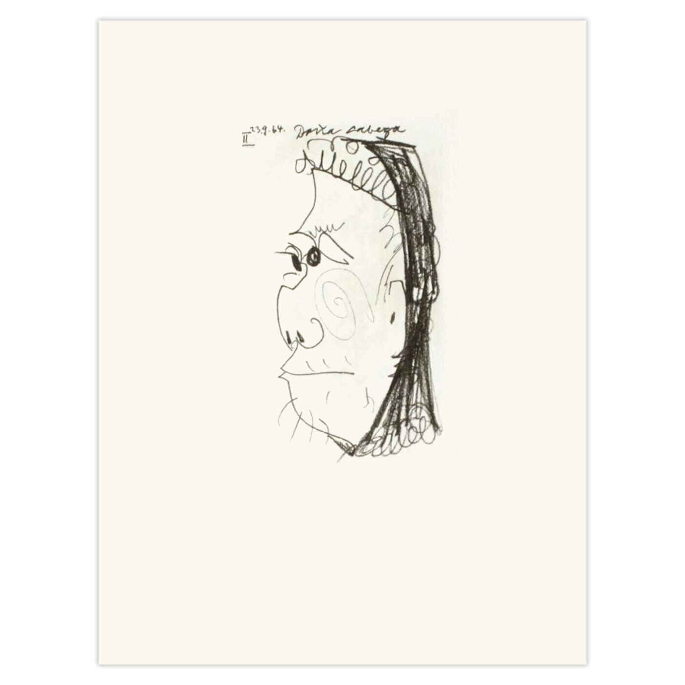 Pablo Picasso Lithograph Le Goût Du Bonheur 35 1970