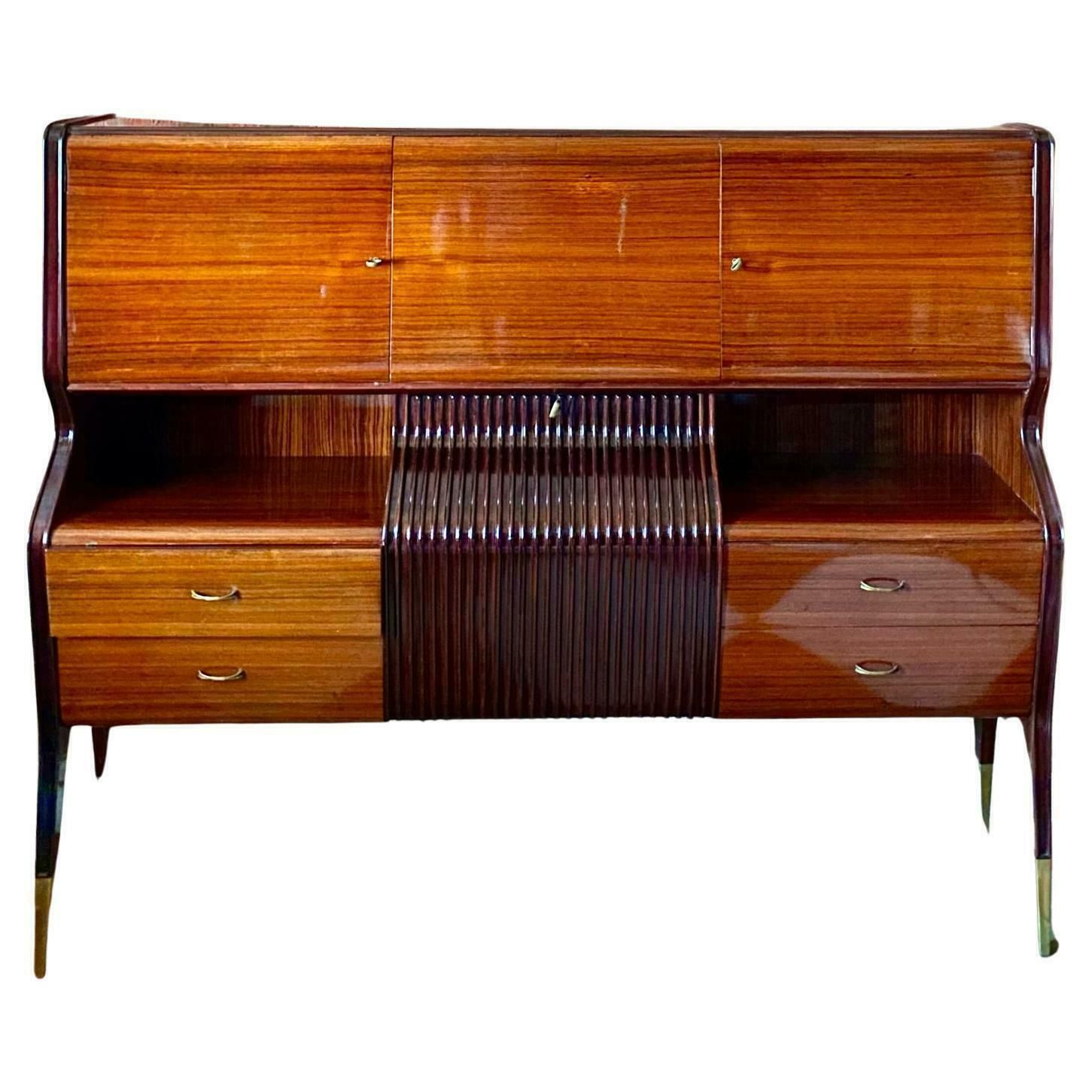 Mid-Century Modern Italiaanse Barkast, Osvaldo Borsani, jaren 1950