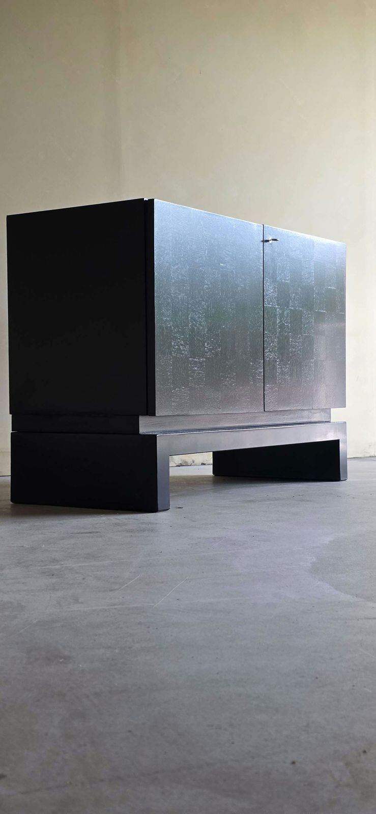 Exclusive Brutalist Cabinet “Atalanta” By J. Batenburg For Mi, 1970s photo Furniture